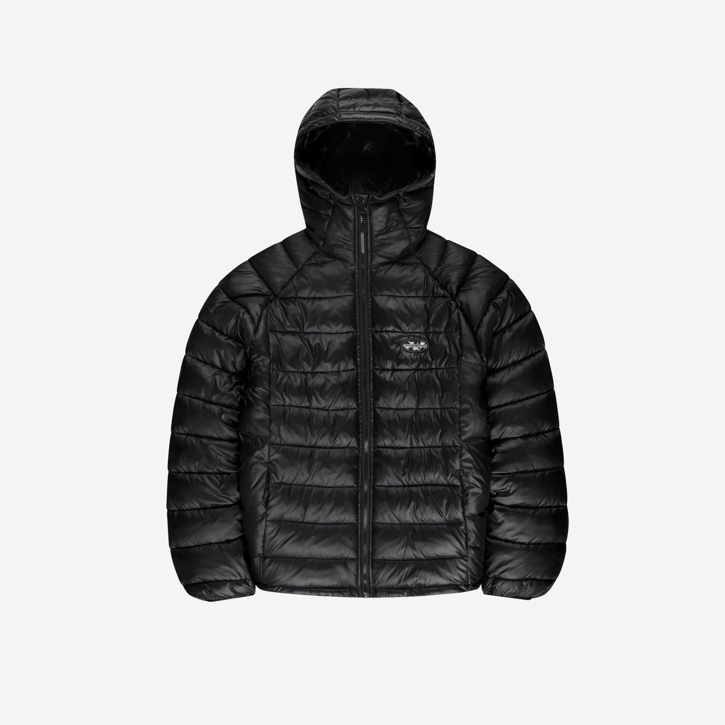 SLIM PUFFA JACKET BLACK