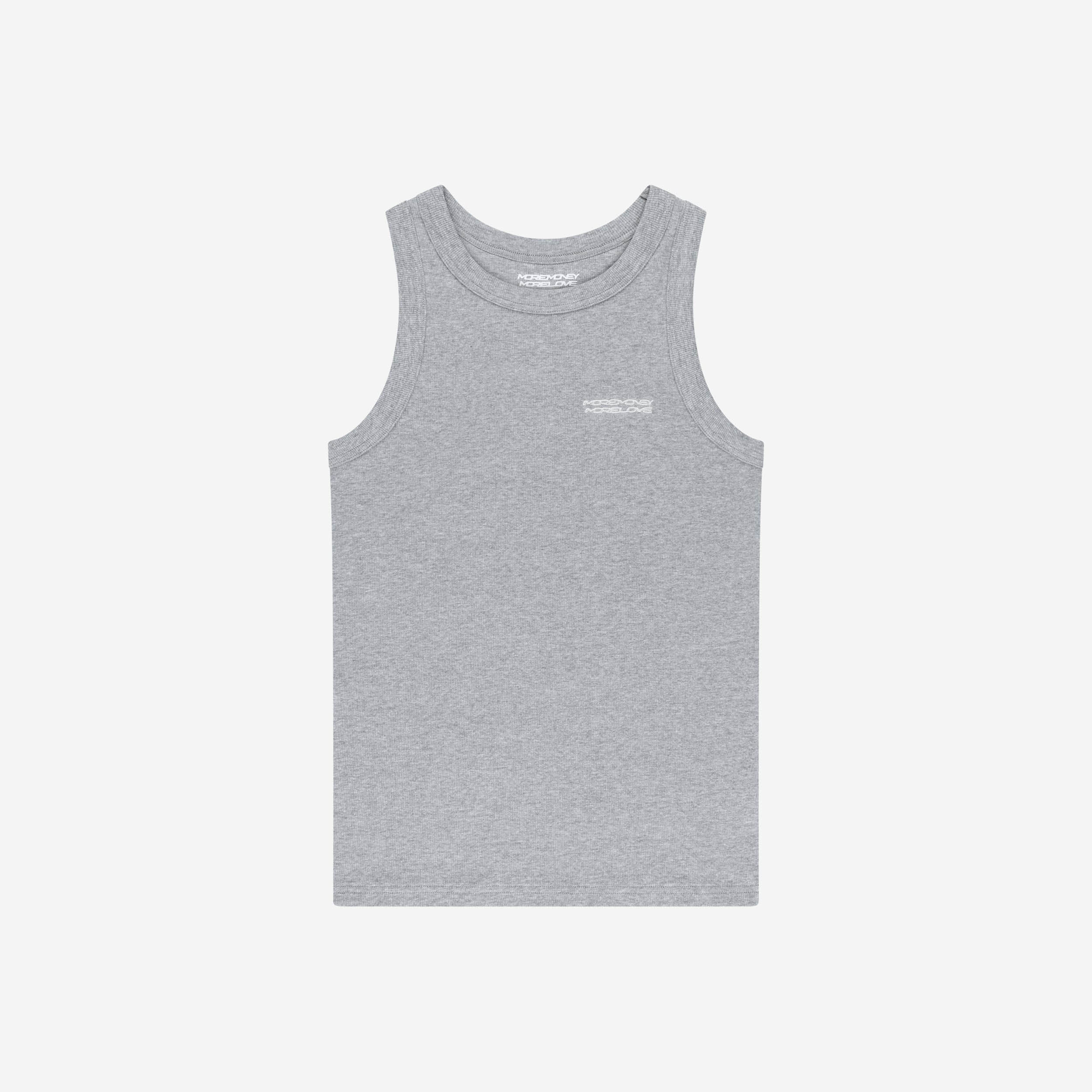 TANKTOP GREY MELANGE (2-PACK)