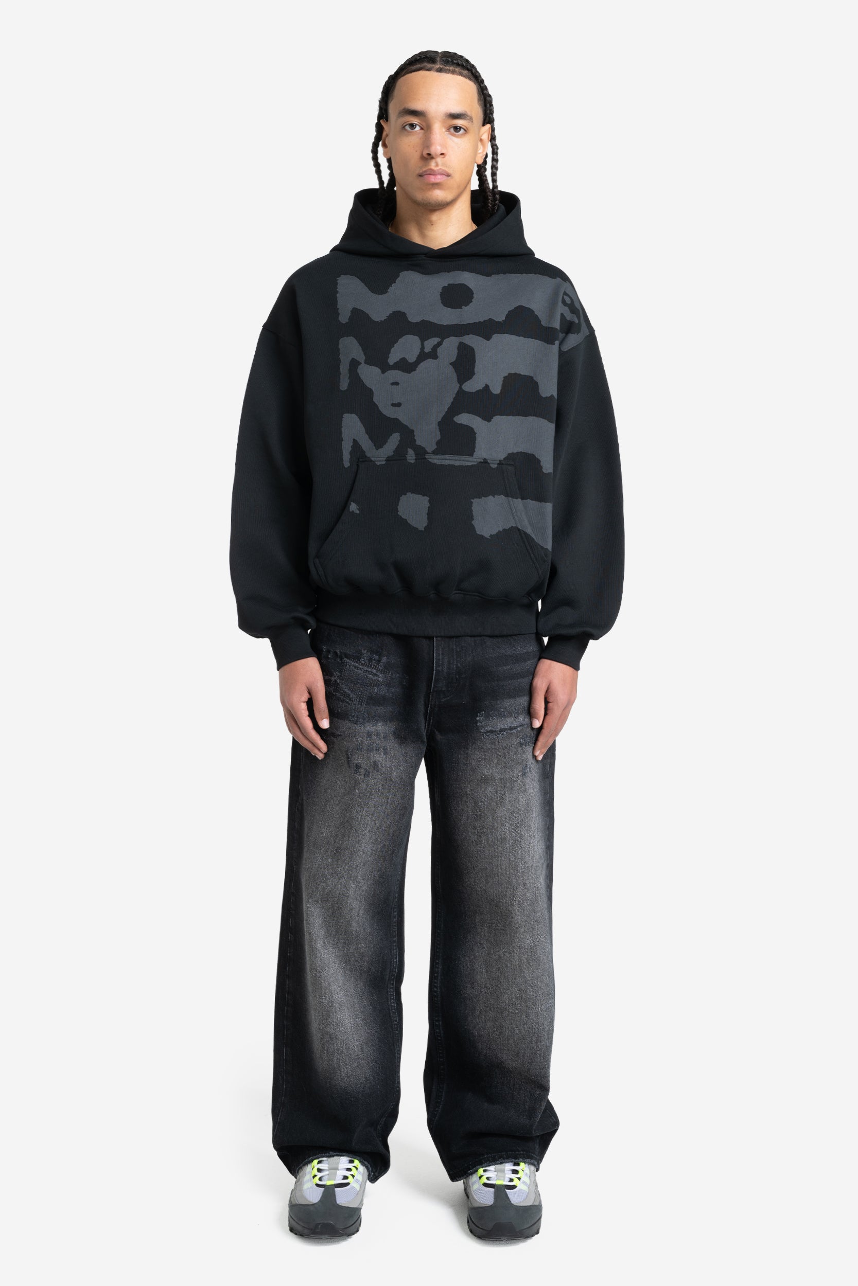 RADIANT CASH HOODIE ALL BLACK