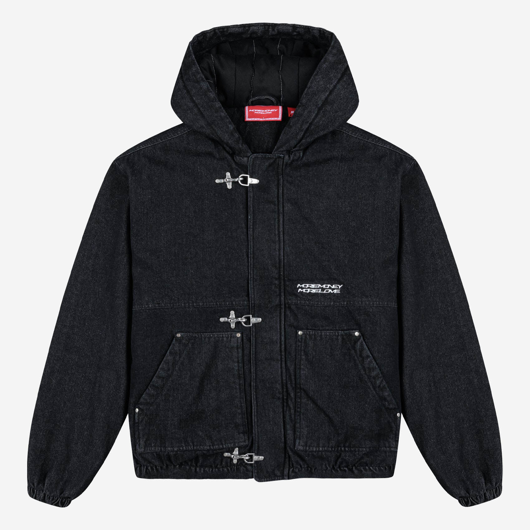 UTILITY DENIM JACKET BLACK IRON