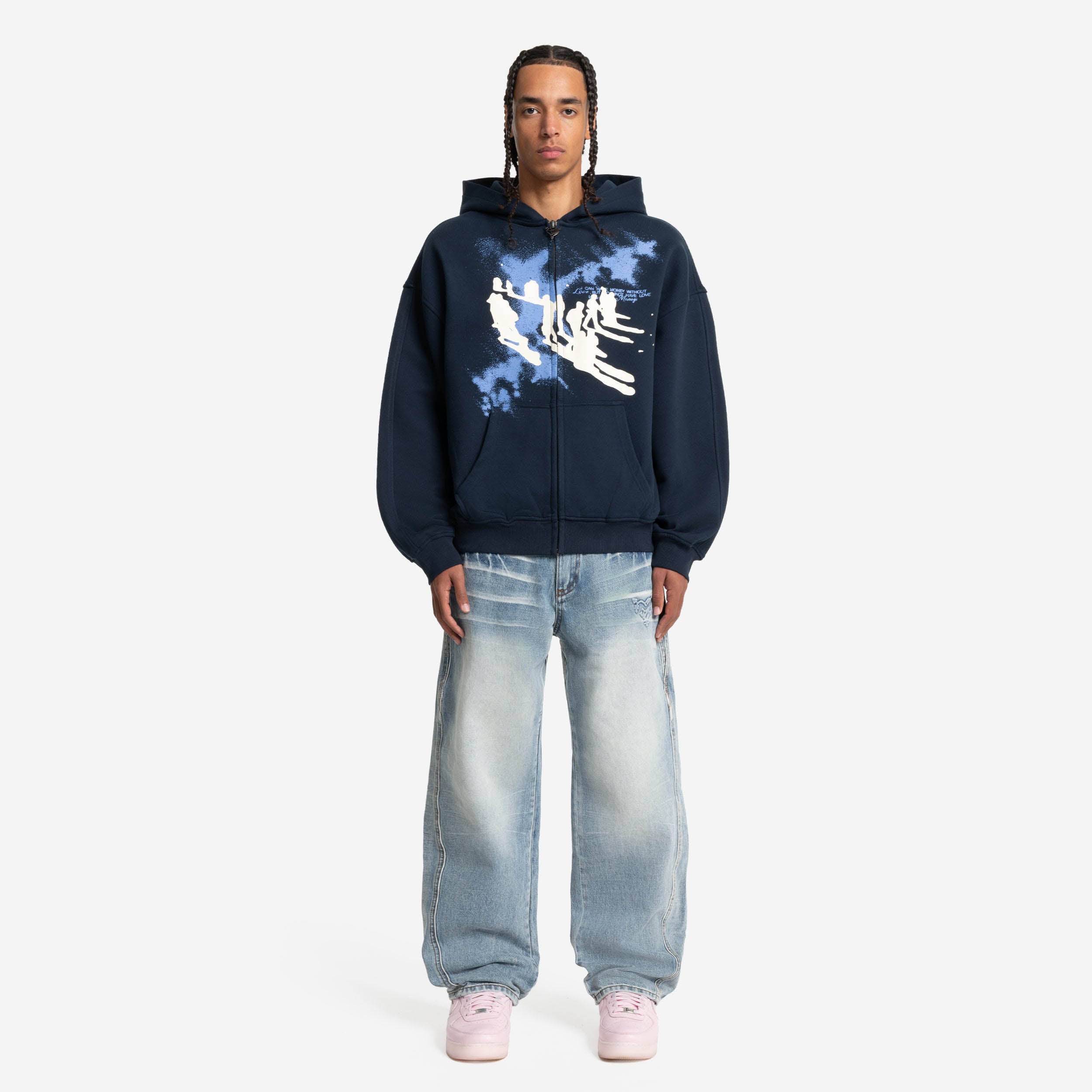 TRANSCENDENTAL ZIP NAVY