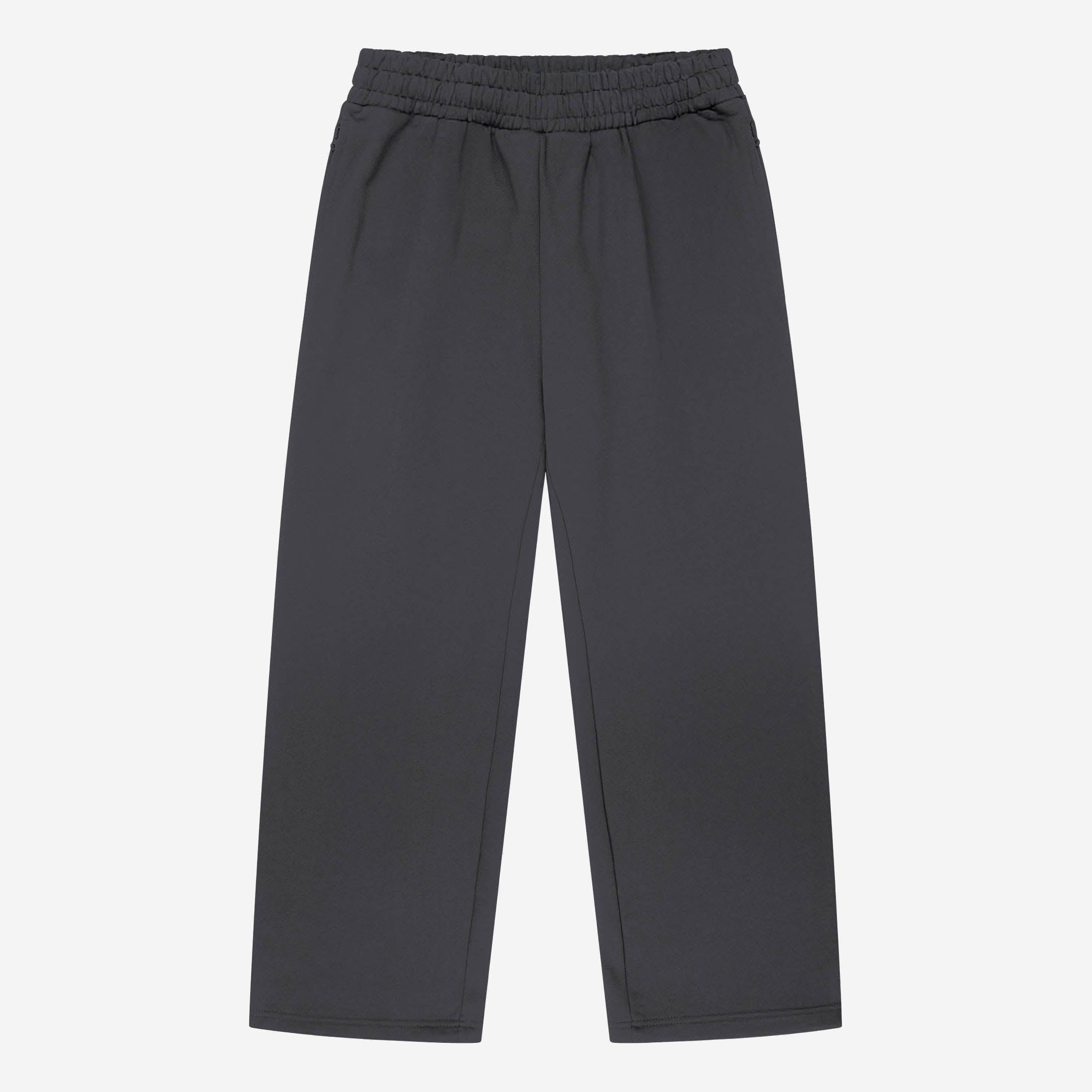 OPEN LEG JOGGER DARK GREY
