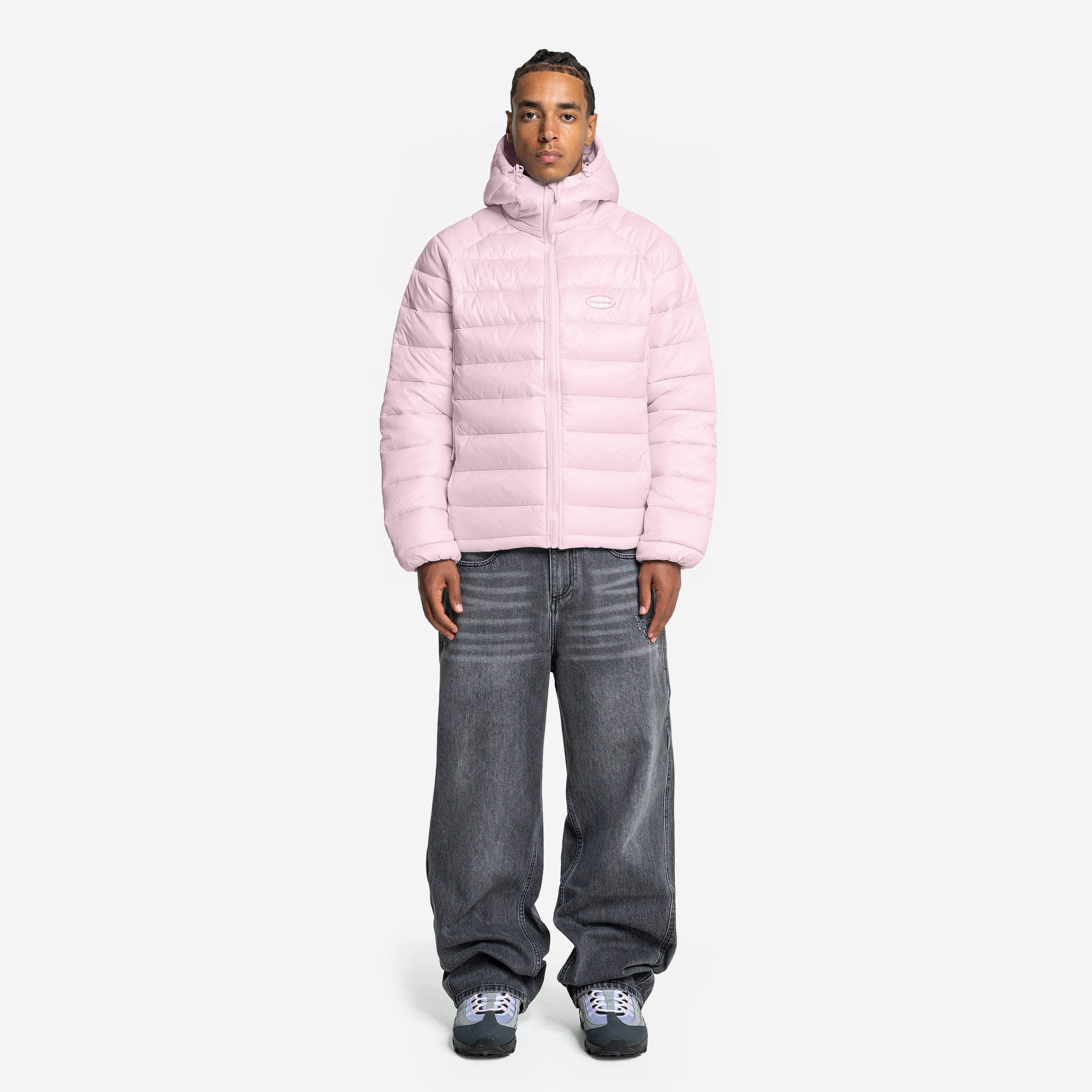 SLIM PUFFA JACKET PINK