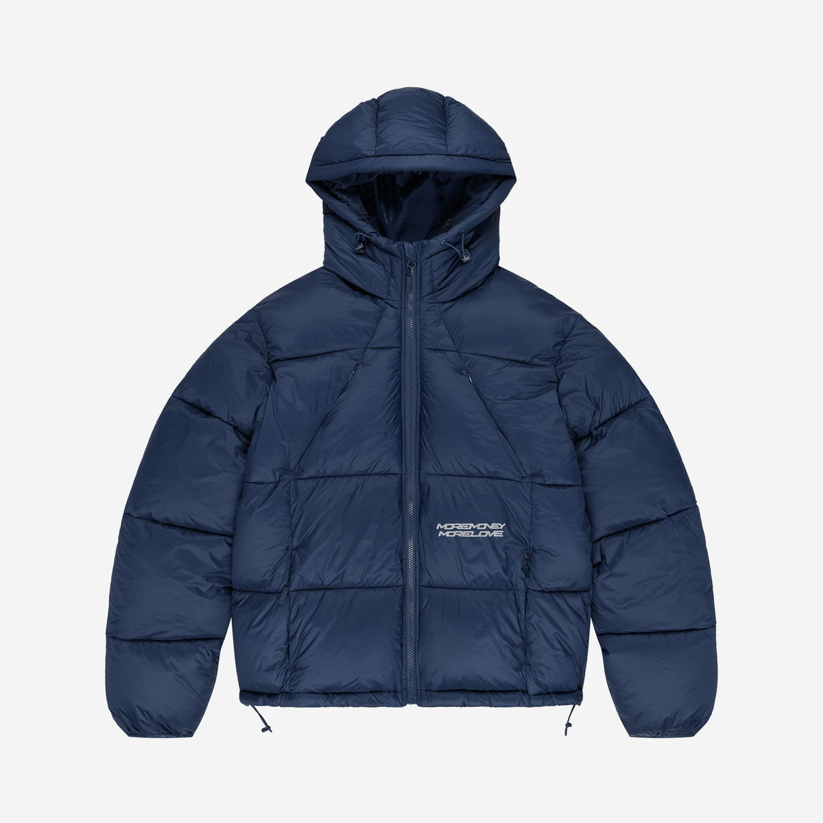 MORE MONEY BIG PUFFER NAVY