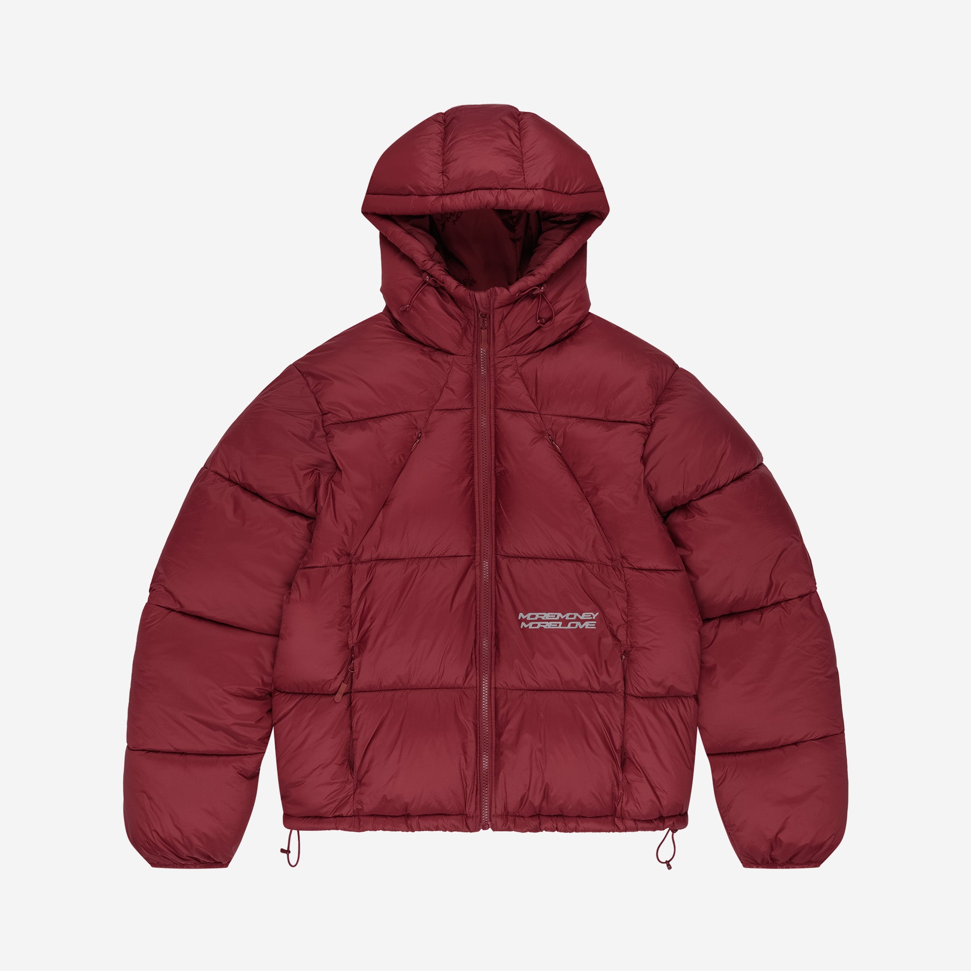 MORE MONEY BIG PUFFER BORDEAUX