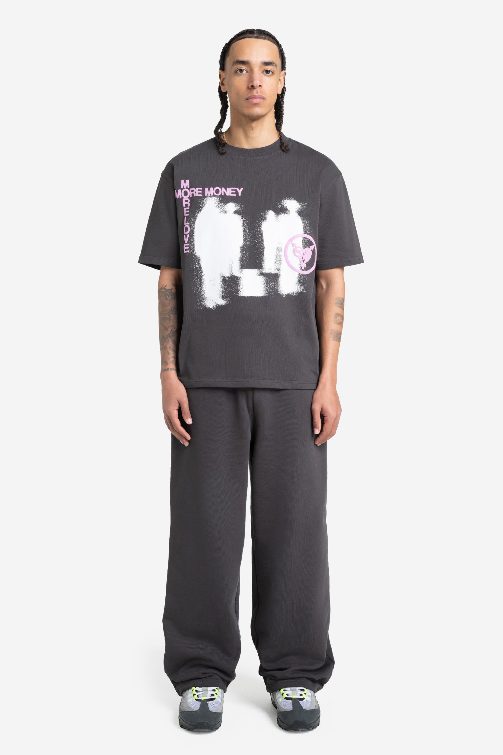 LOST BOND TEE DARK GREY