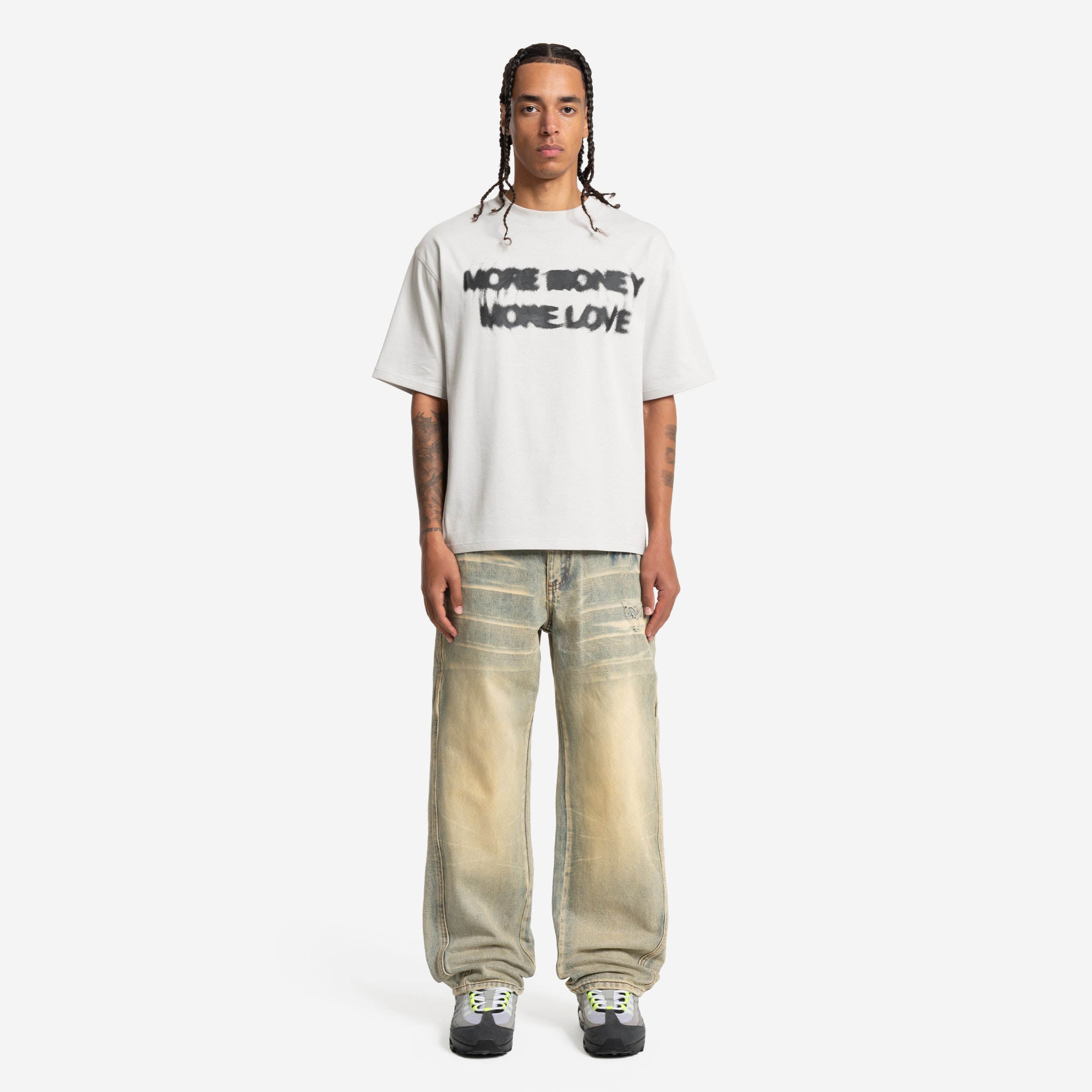 LUCID SIGHT TEE LIGHT GREY