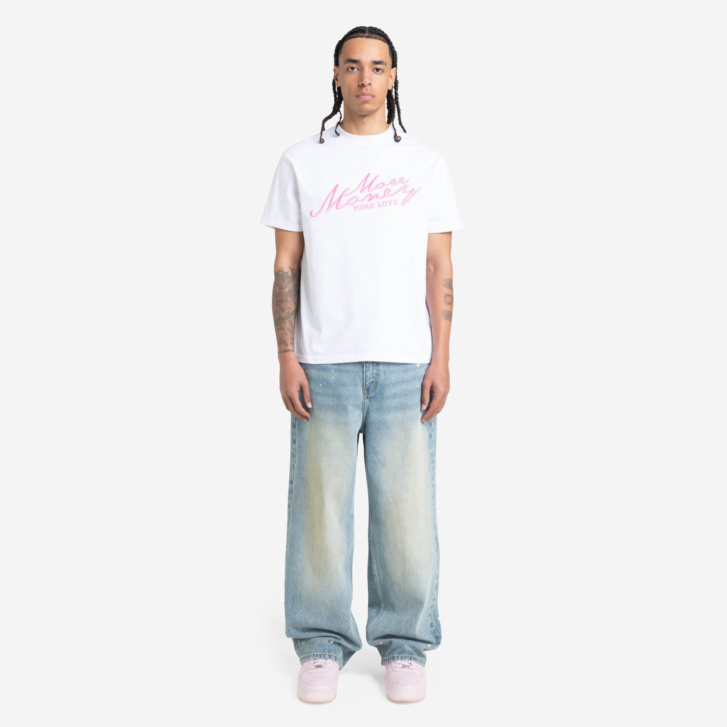 SIGNATURE TEE WHITE
