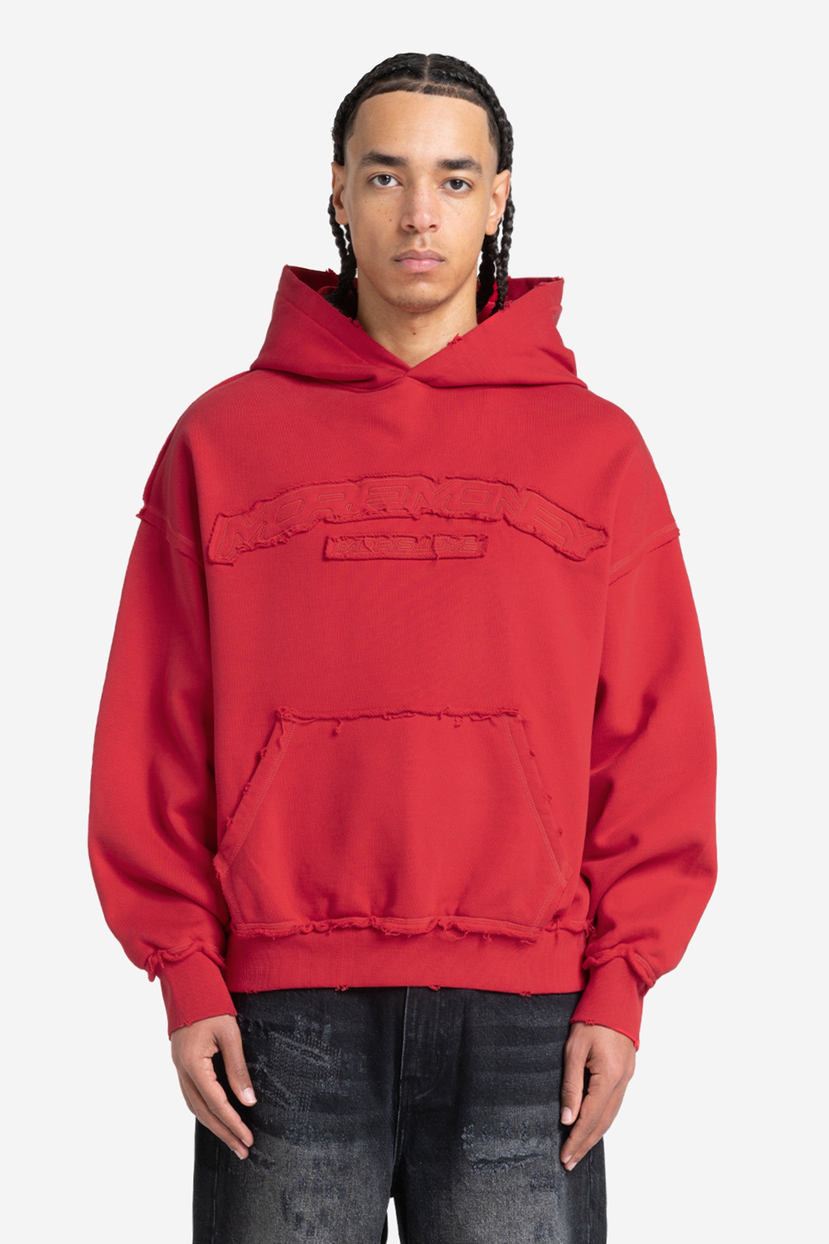 ROUGH HOODIE RED