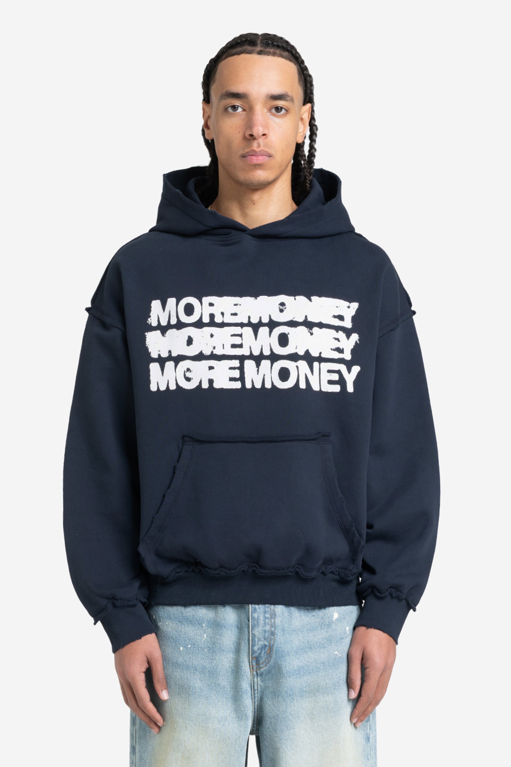 TRIOLOGY HOODIE NAVY