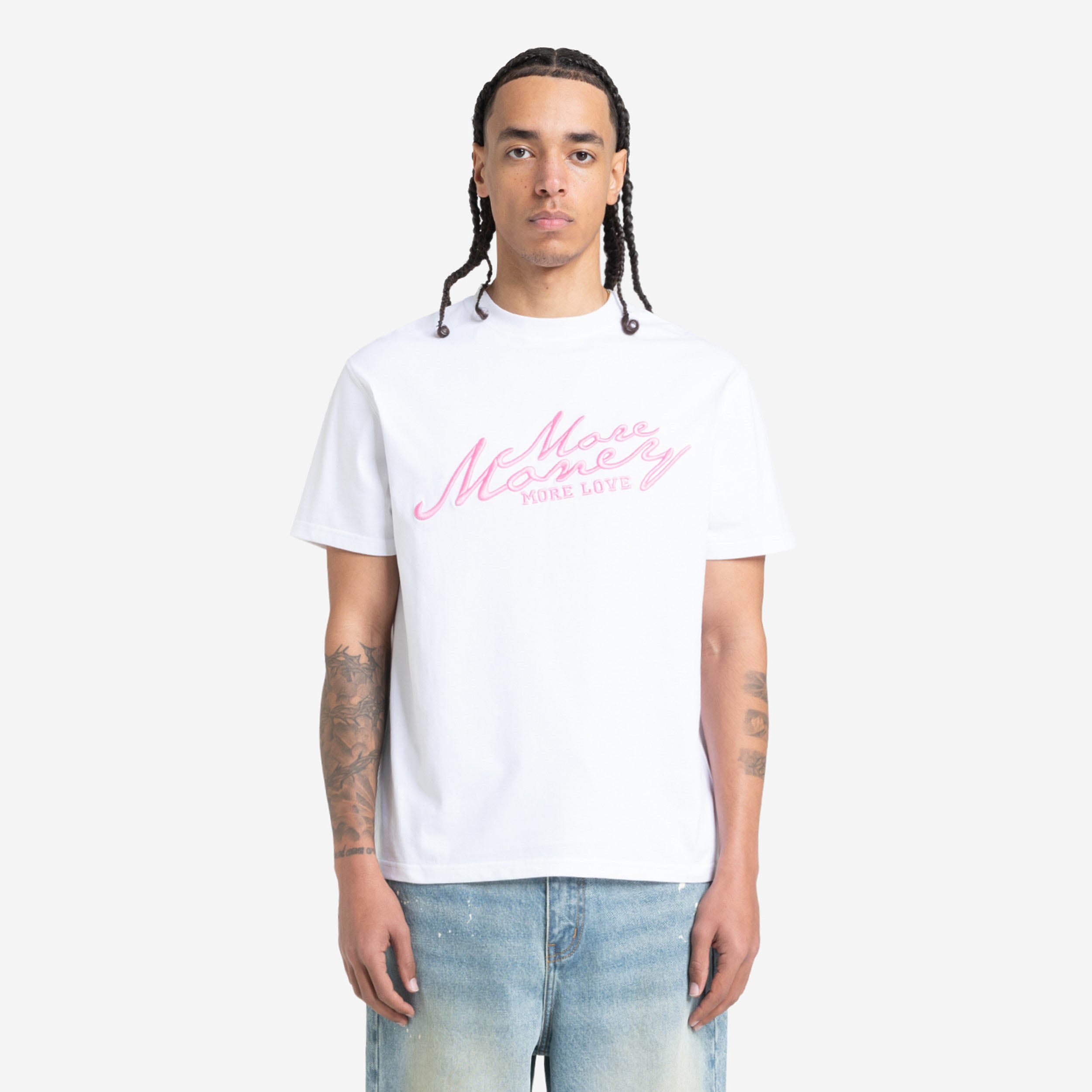 SIGNATURE TEE WHITE