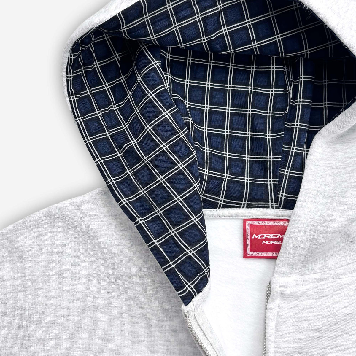 ATHL. HOODIE HEATHER GREY