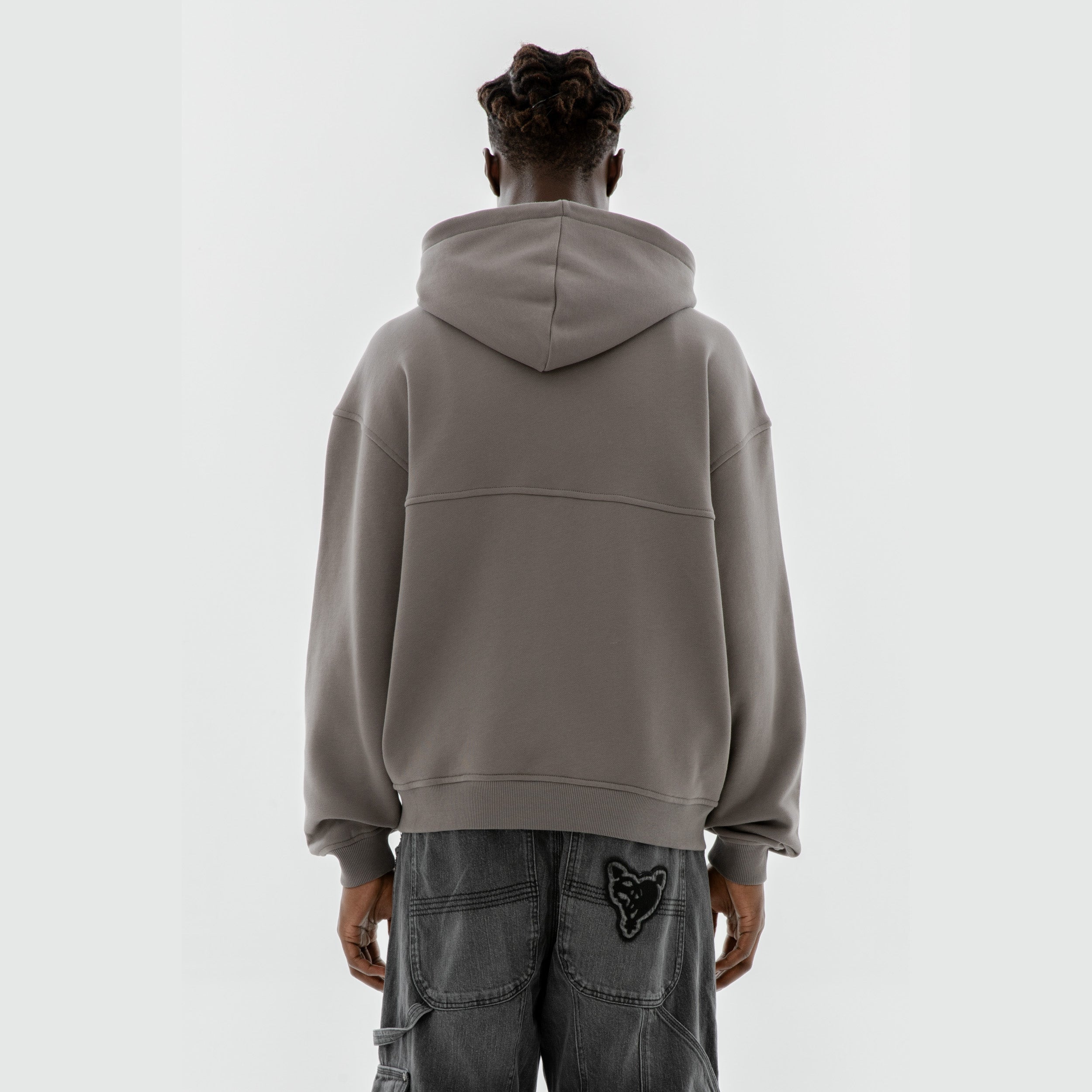 IDENTIFICATION ZIP DARK GREY