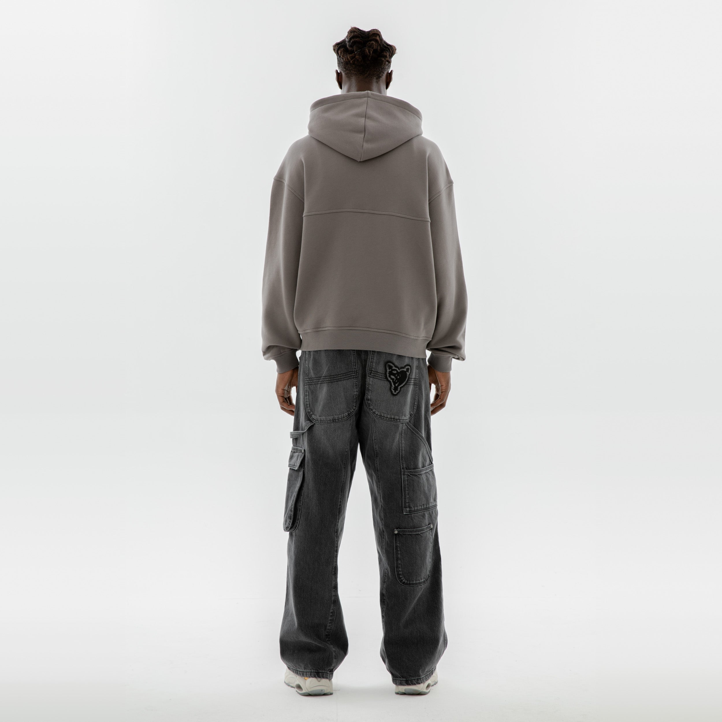 IDENTIFICATION ZIP DARK GREY