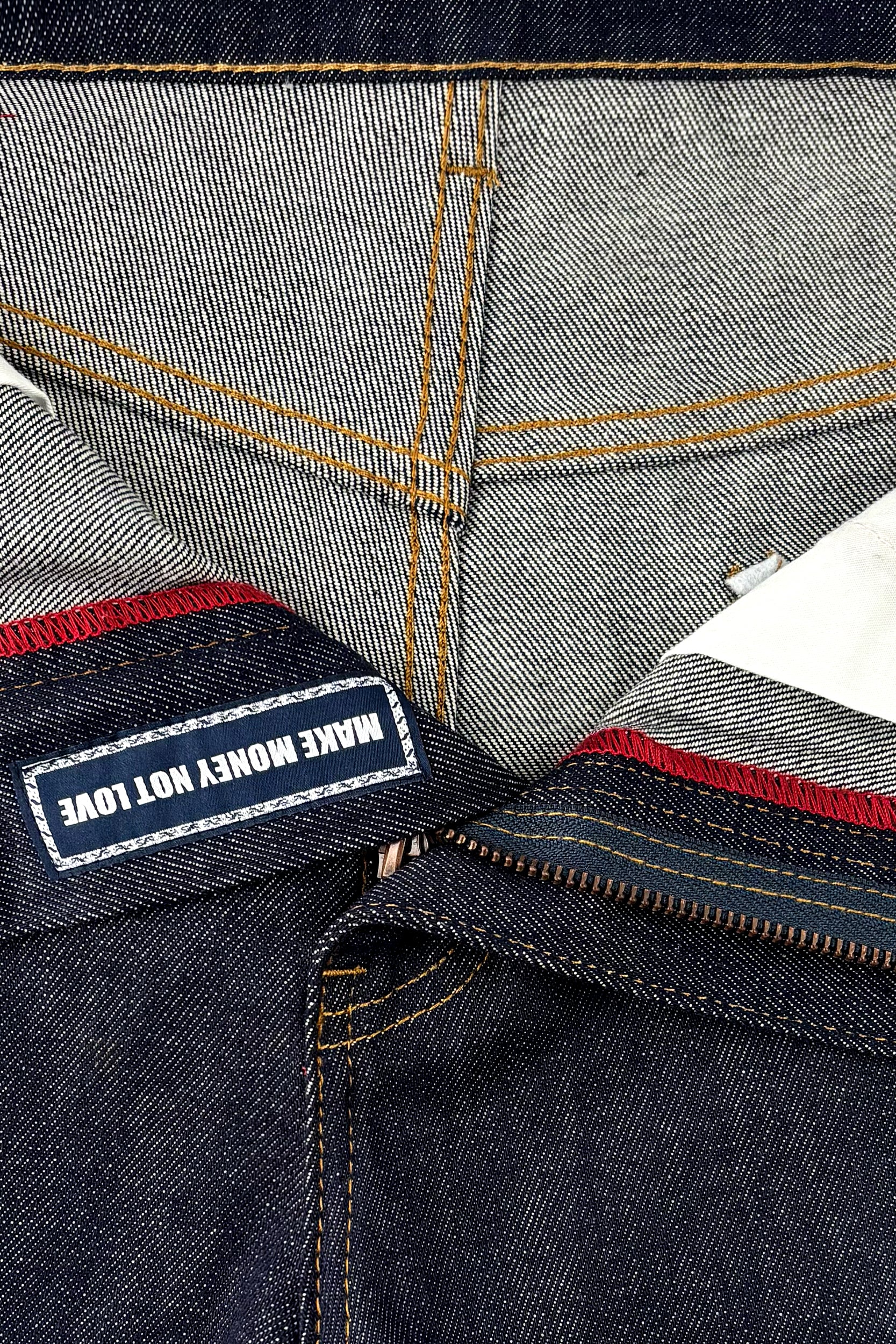 BASE JORTS RAW BLUE