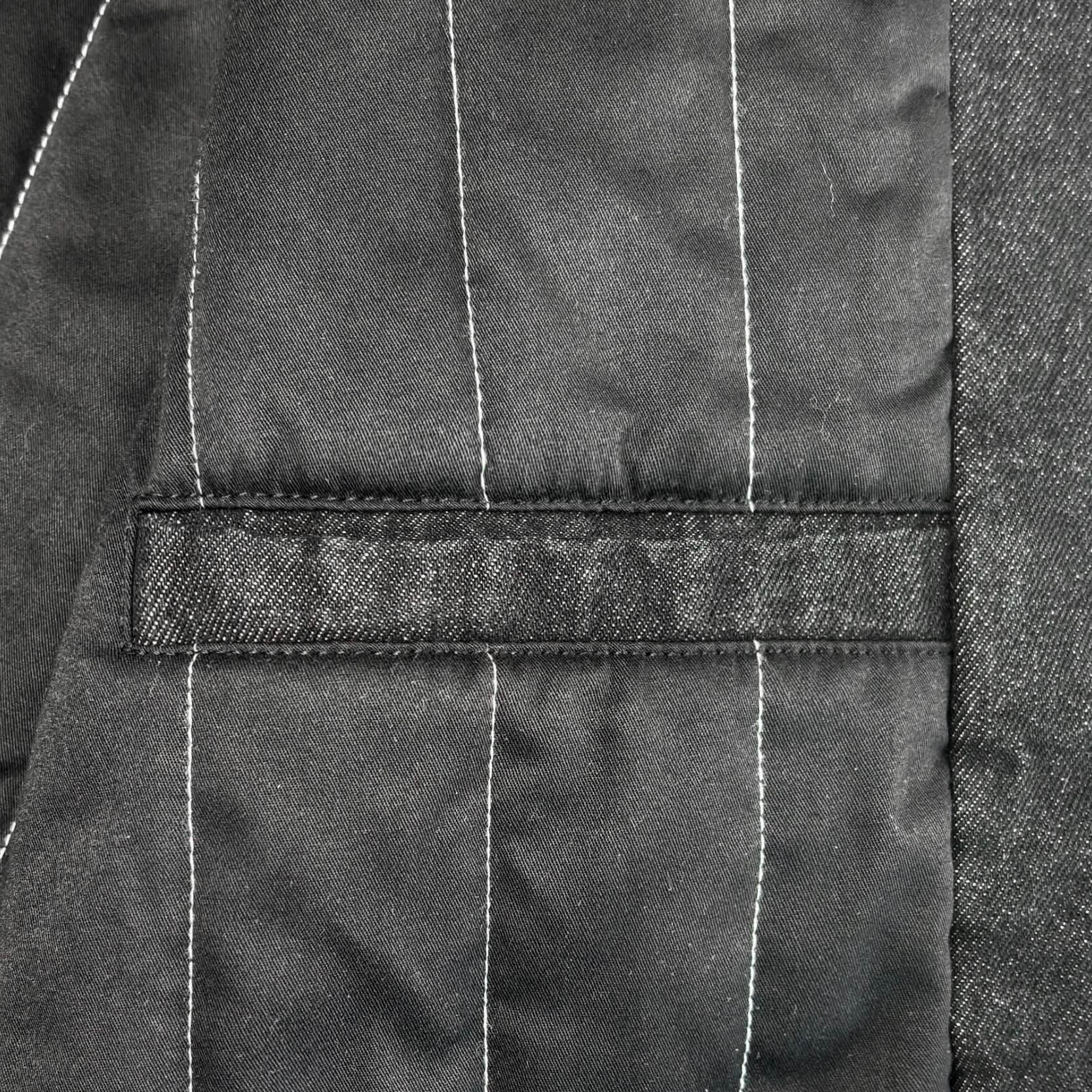 UTILITY DENIM JACKET BLACK IRON