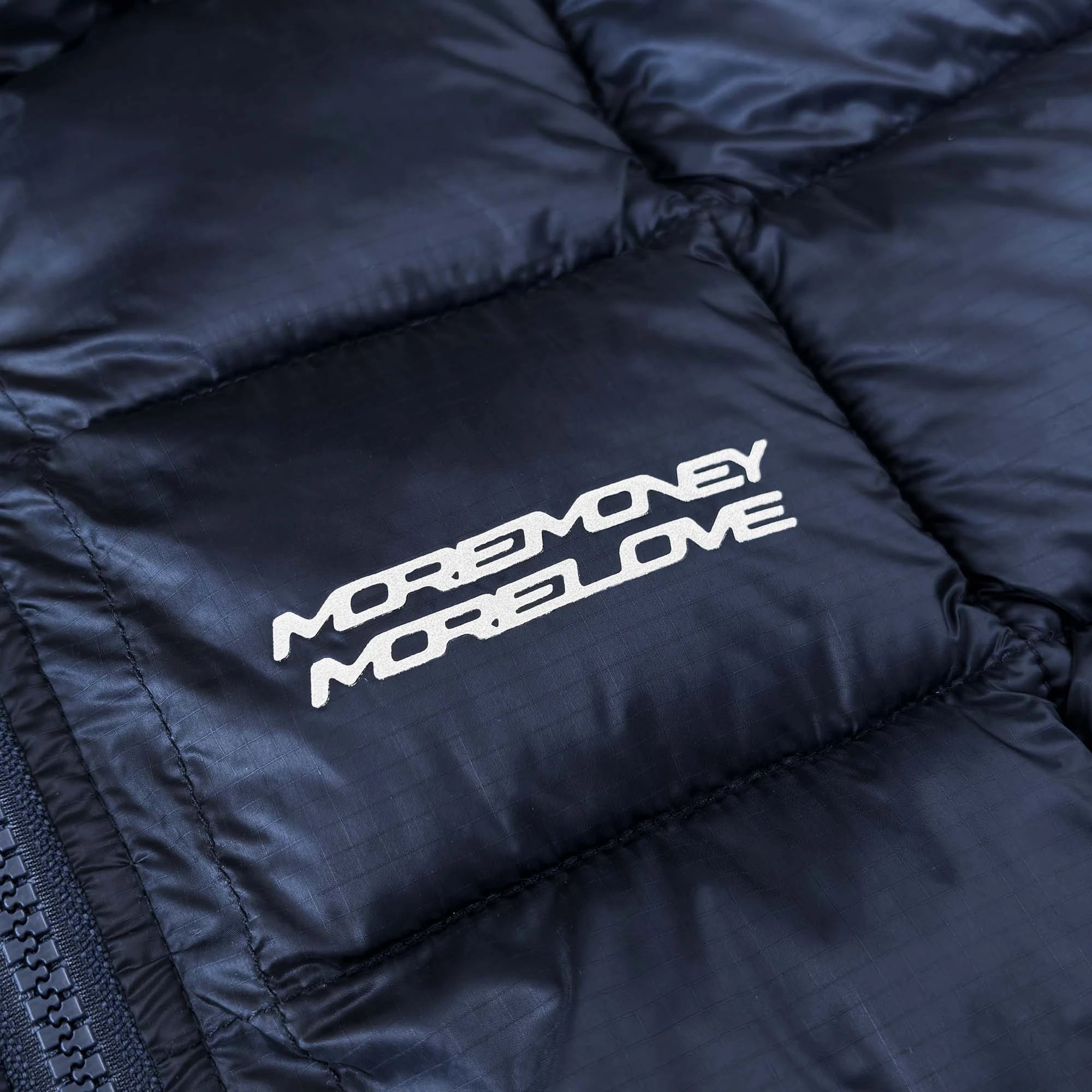 MORE MONEY SLIM PUFFER NAVY