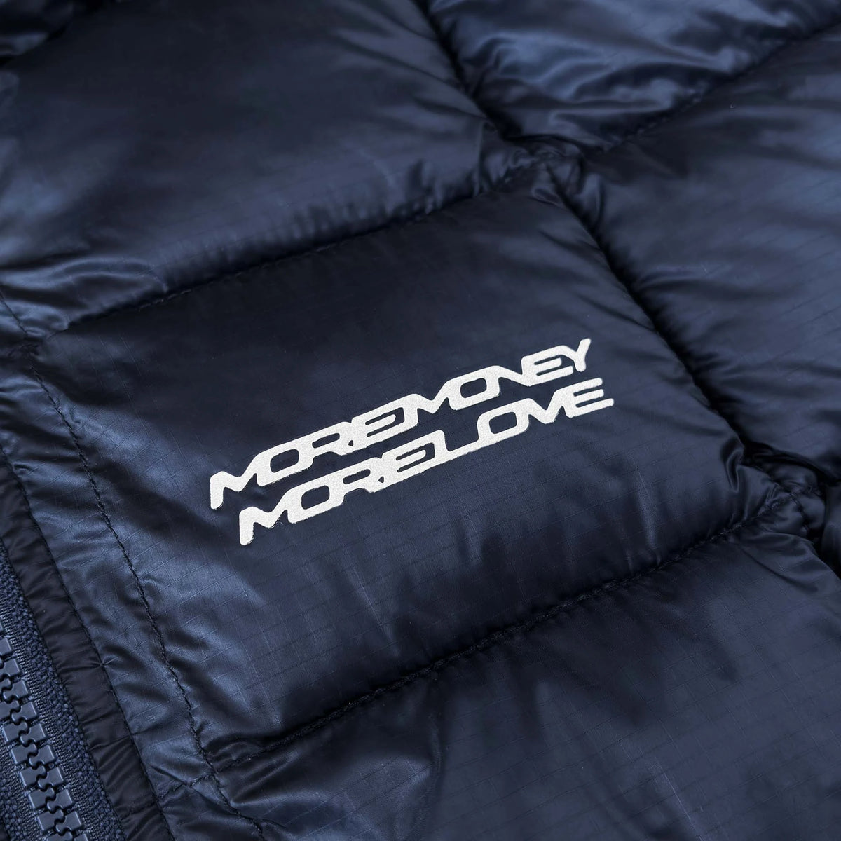 MORE MONEY SLIM PUFFER NAVY