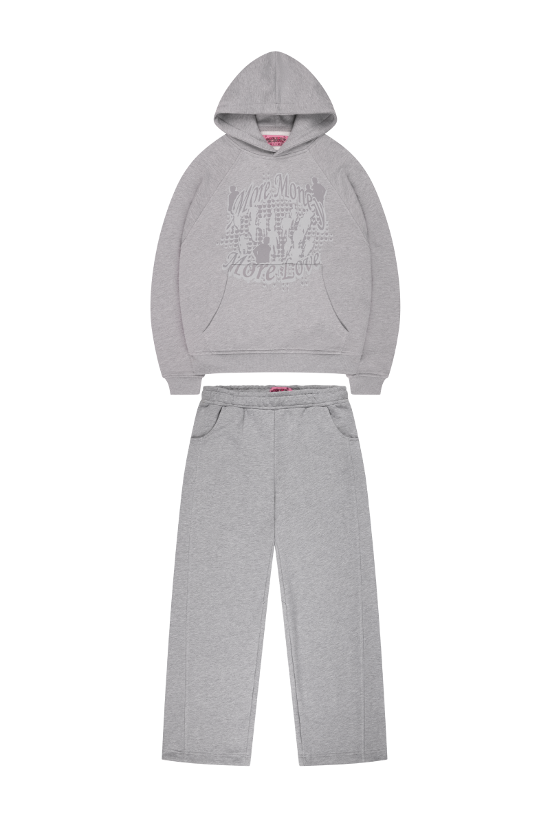 DAWN DUSK SET GREY MELANGE