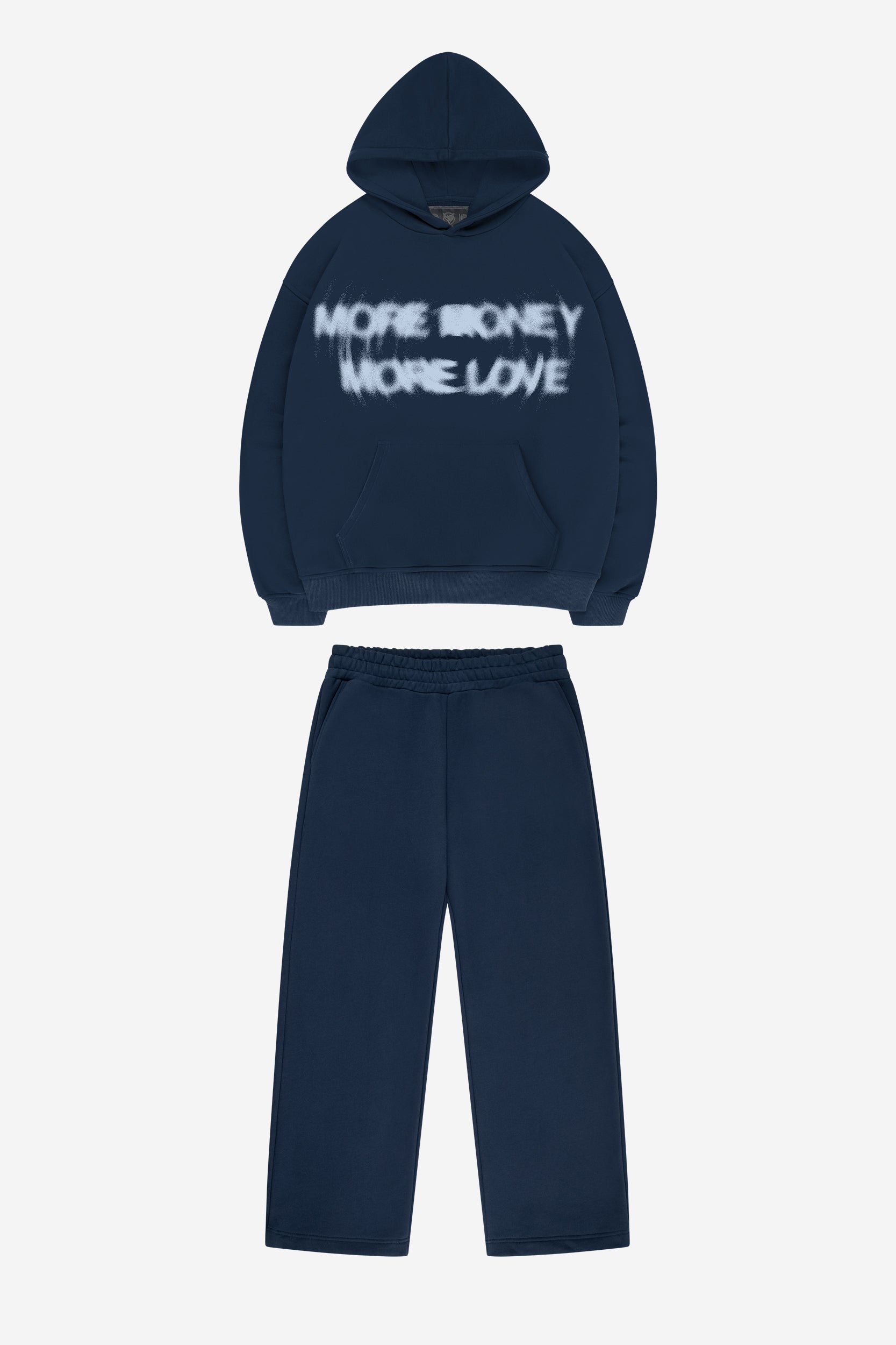 LUCID SIGHT HOODIE NAVY + OPEN LEG JOGGER NAVY