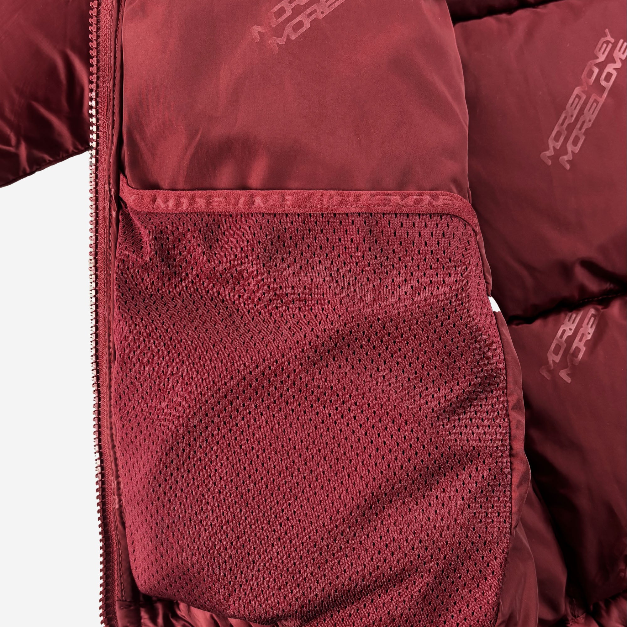 MORE MONEY BIG PUFFER BORDEAUX