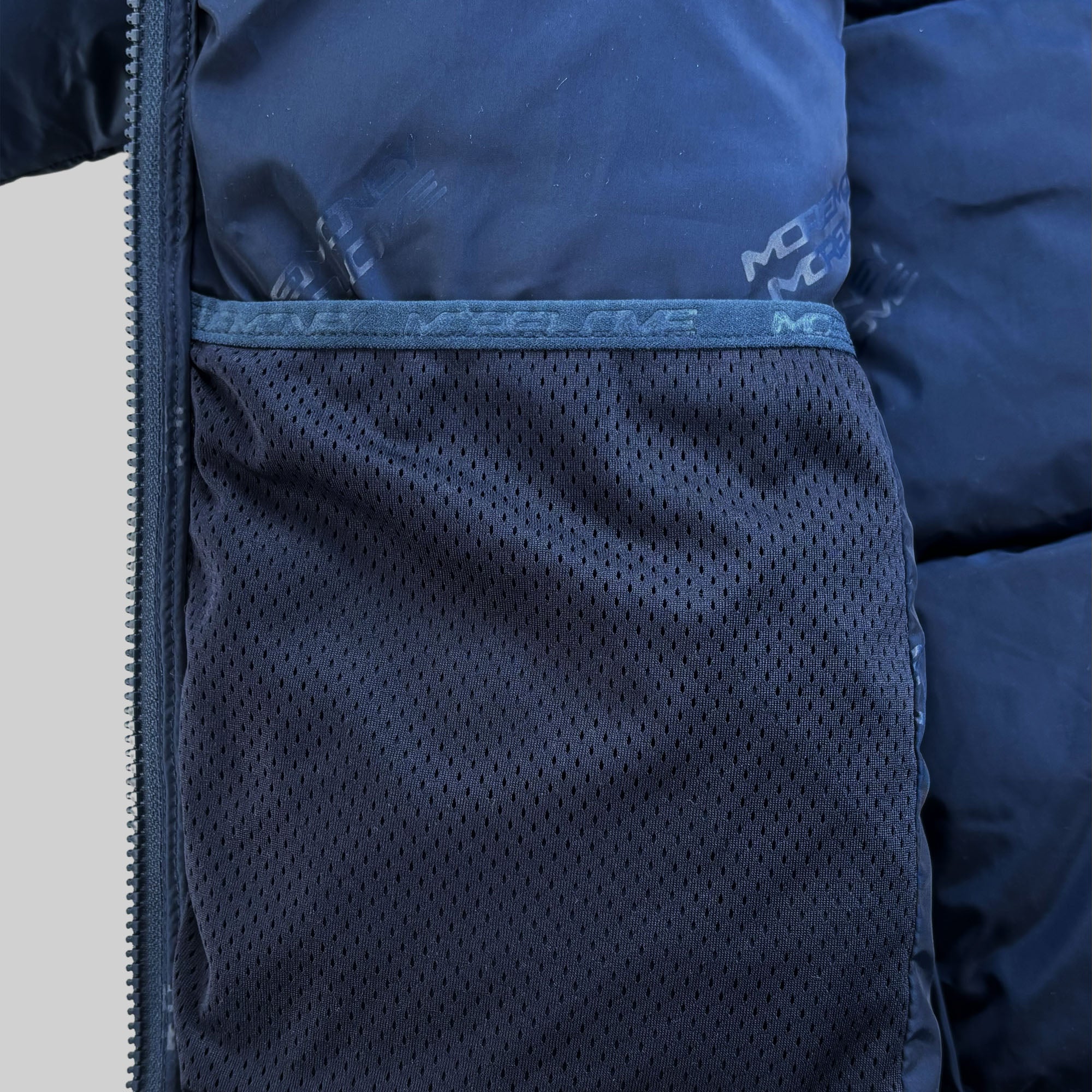 MORE MONEY BIG PUFFER NAVY