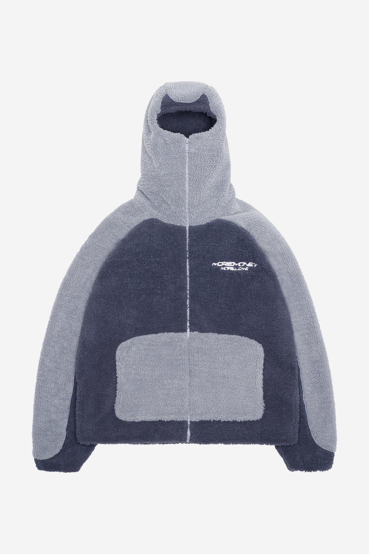 MULTIFACED FLEECE BLUE NOTES