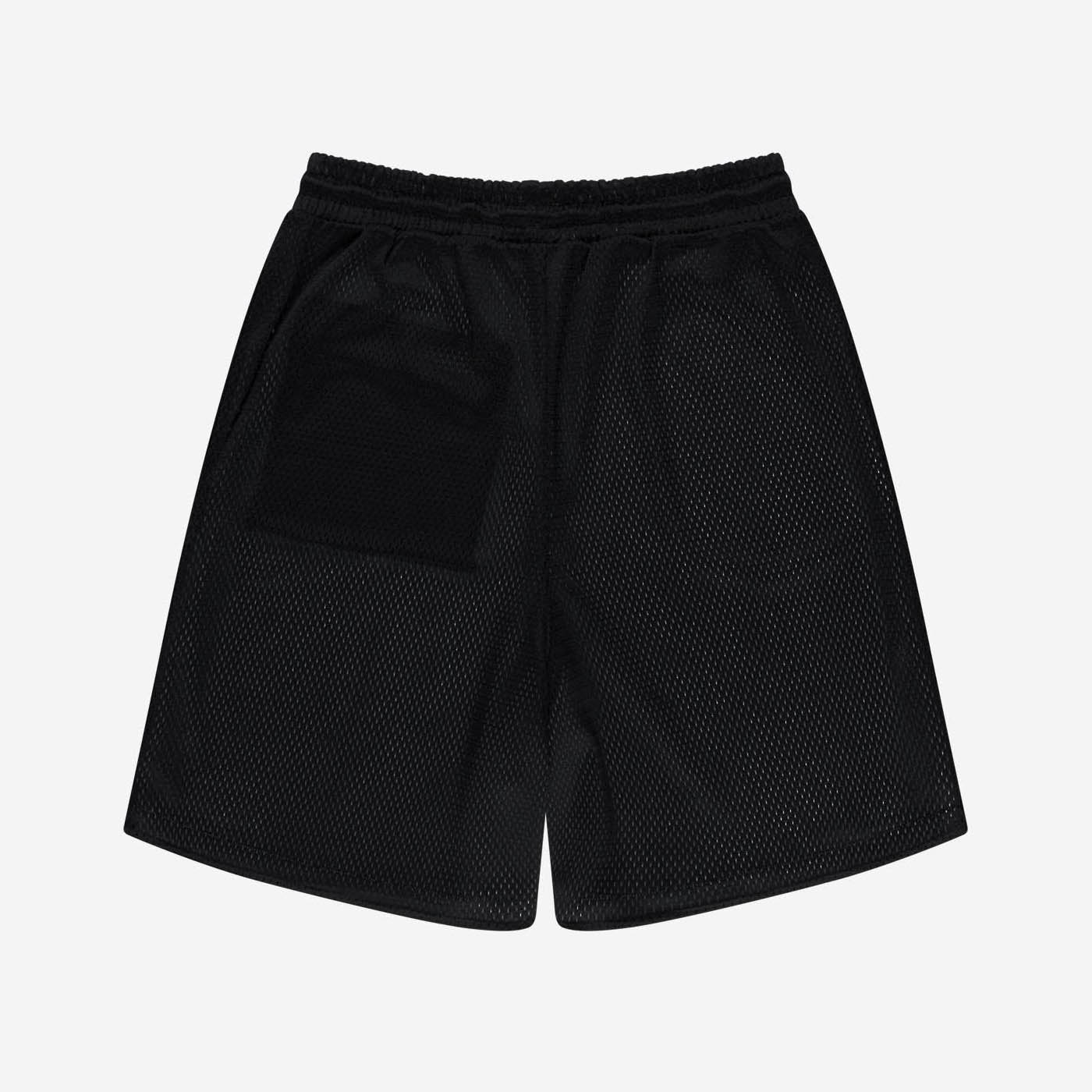 PLEATED SHORTS BLACK