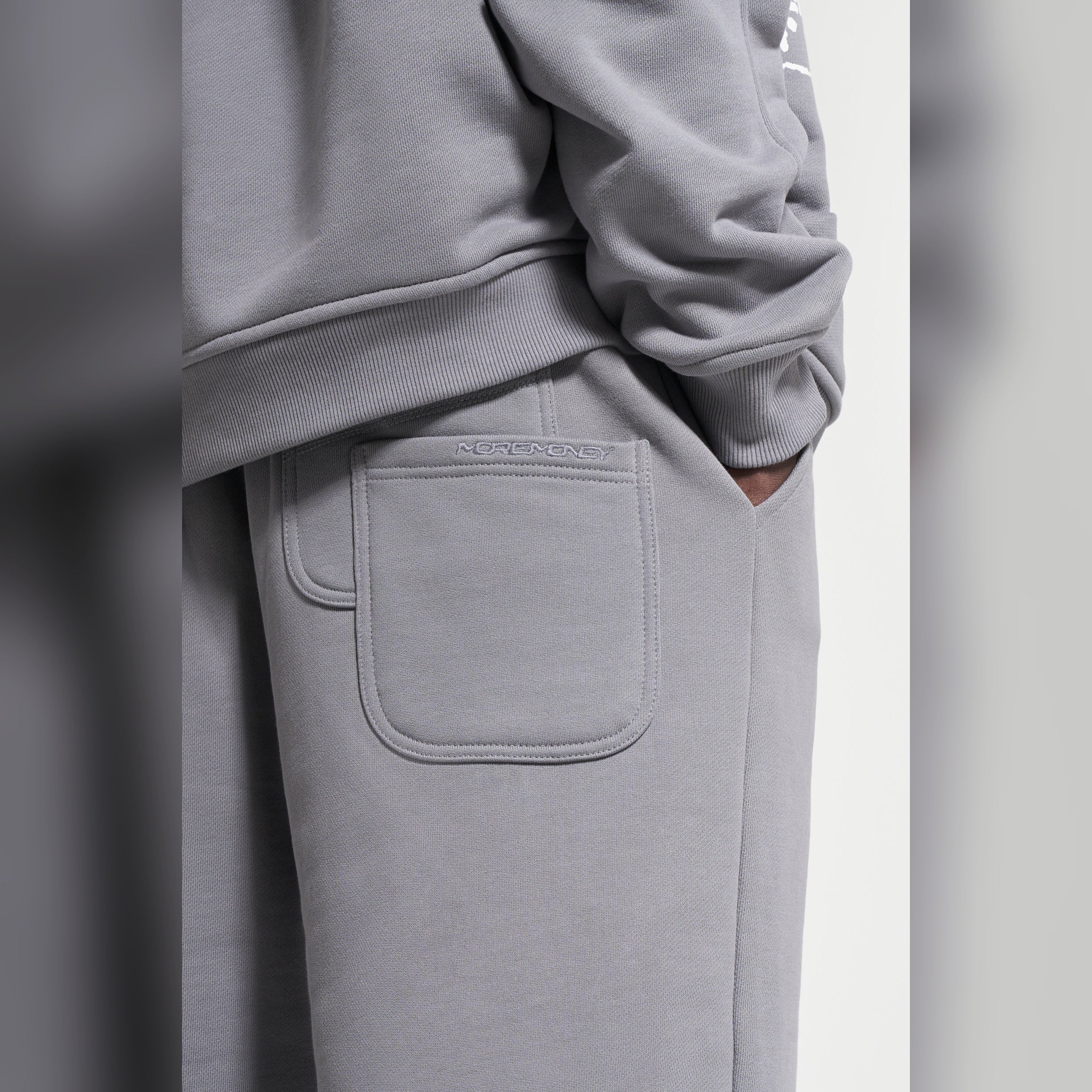 OPEN LEG JOGGER ASH