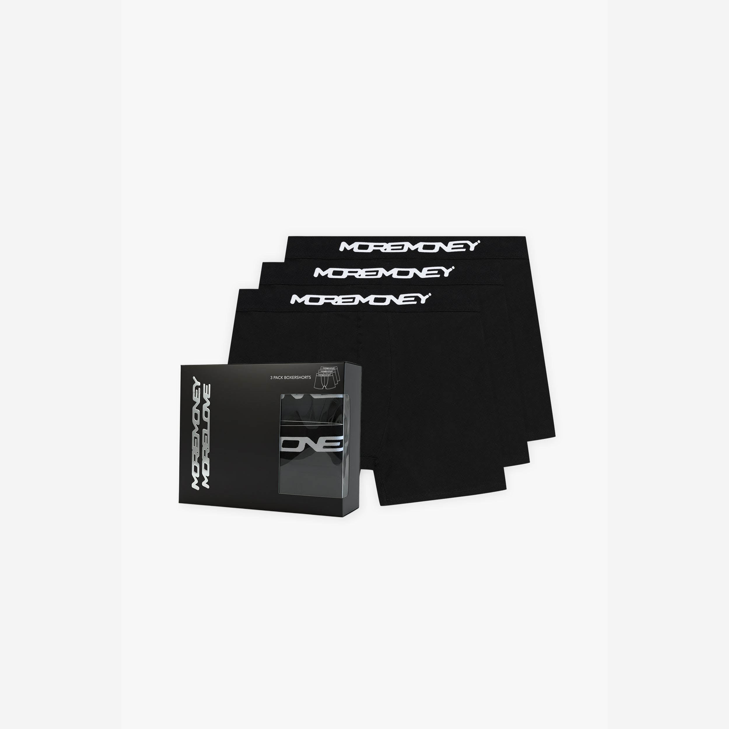THE BOXERS BLACK (3-PACK)