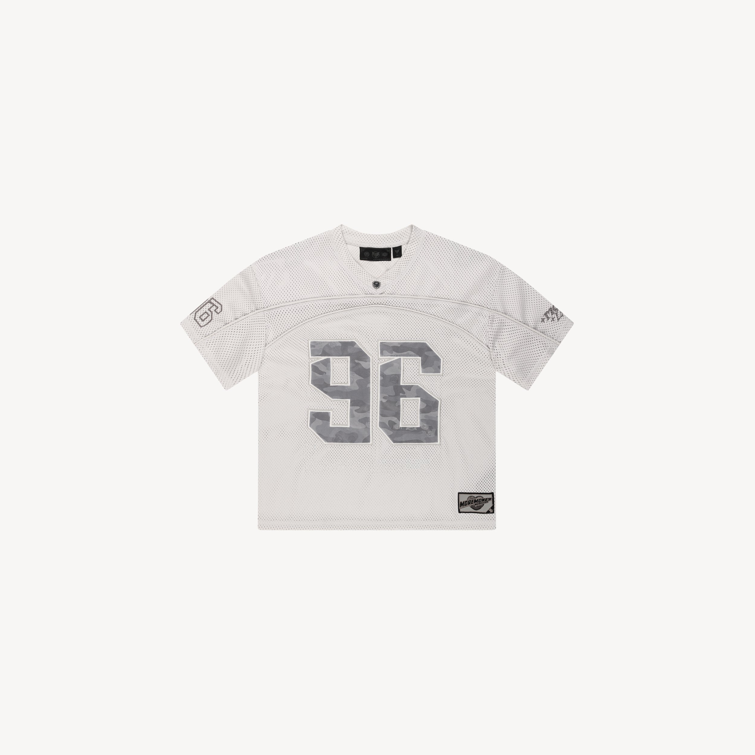 PLUS MESH JERSEY GREY