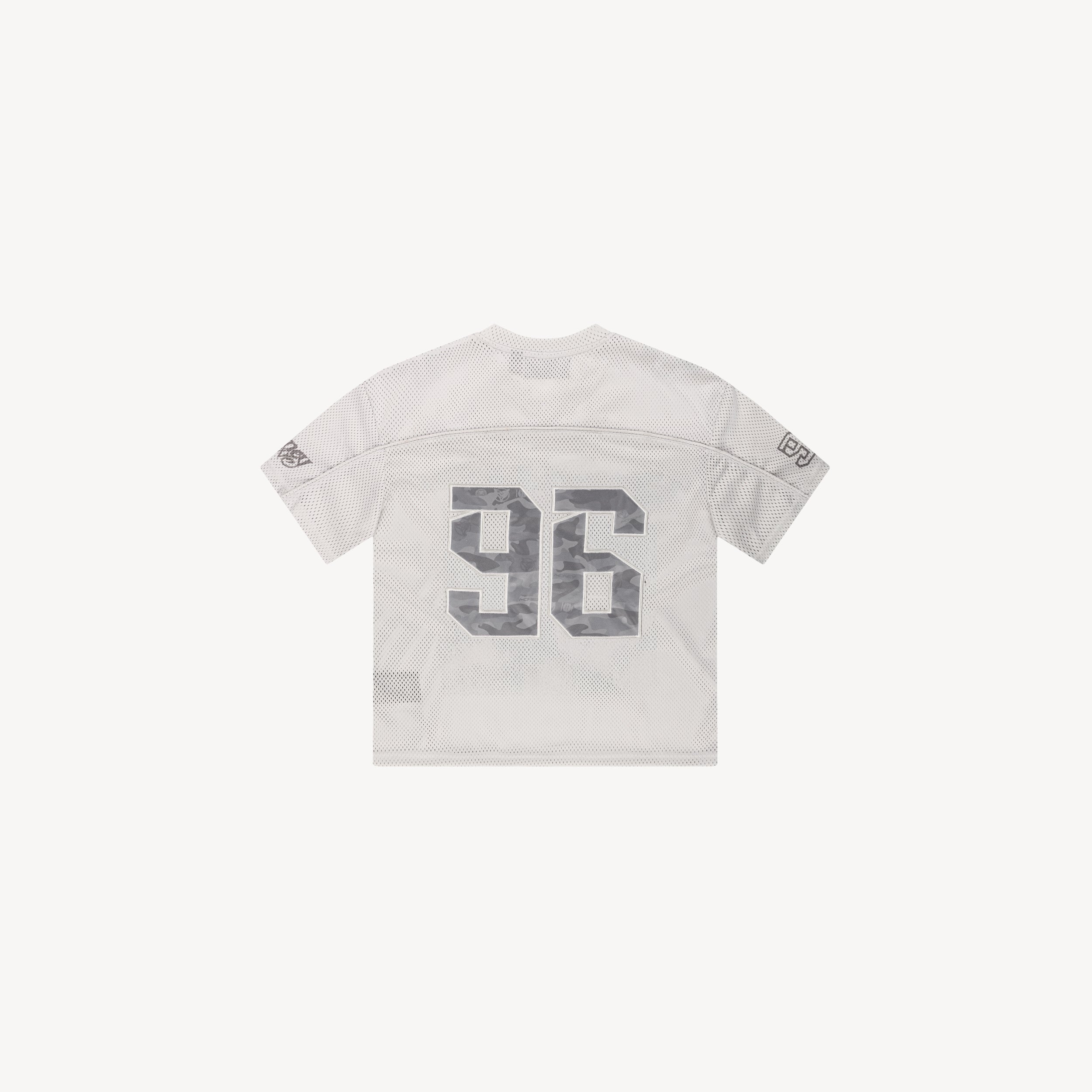 PLUS MESH JERSEY GREY