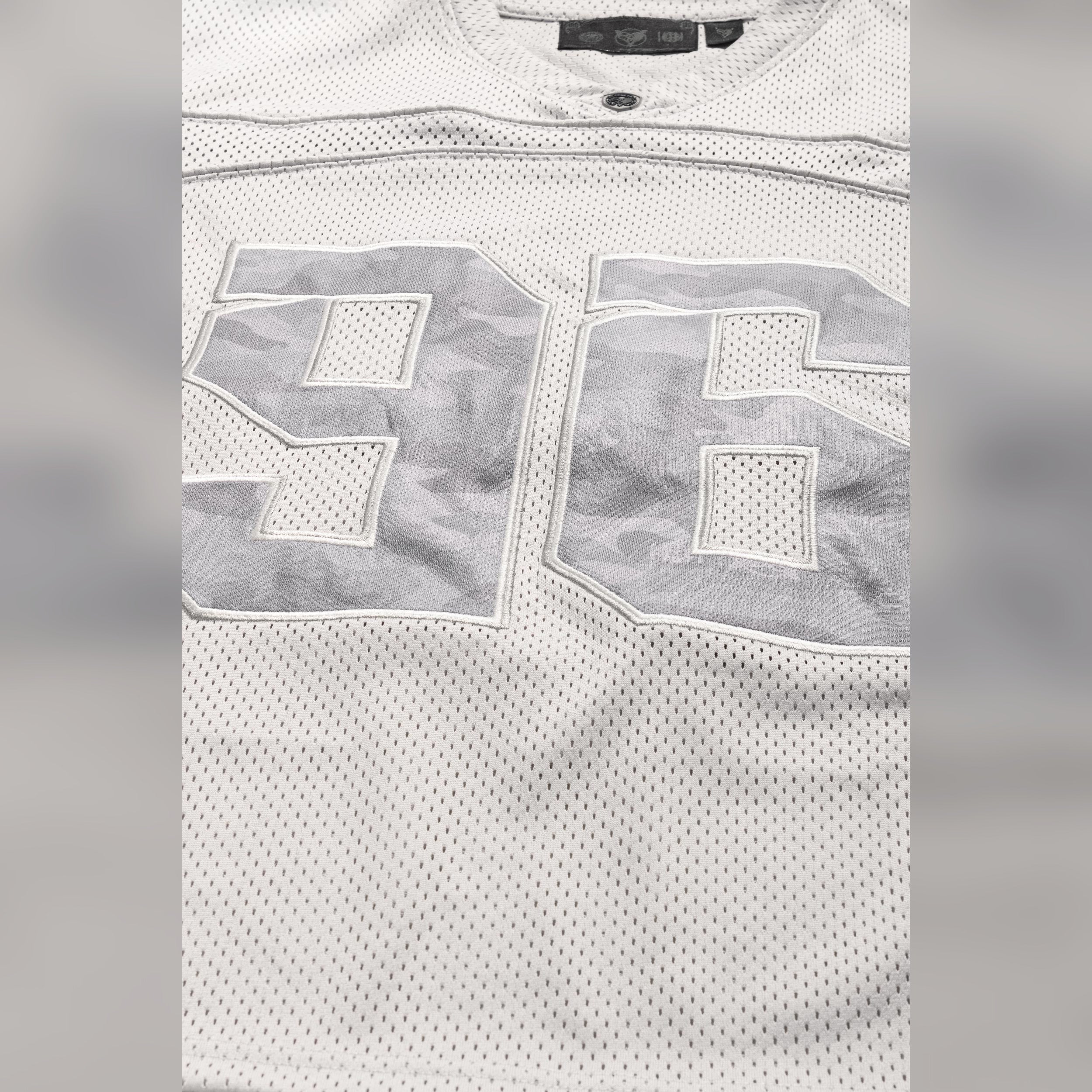 PLUS MESH JERSEY GREY