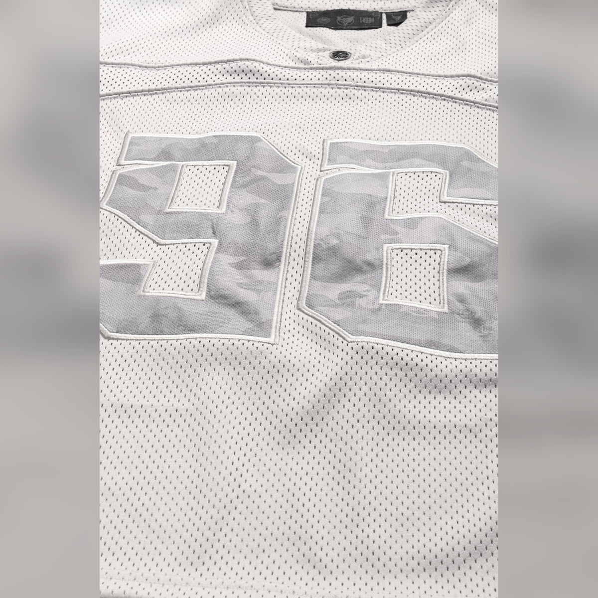 PLUS MESH JERSEY GREY