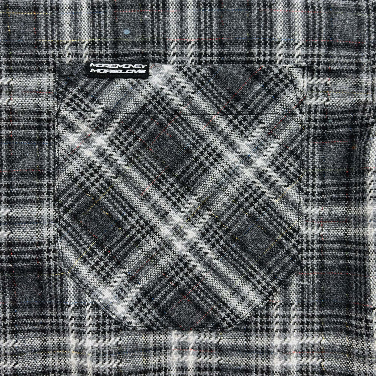 SCRIPT FLANNEL DARK GREY
