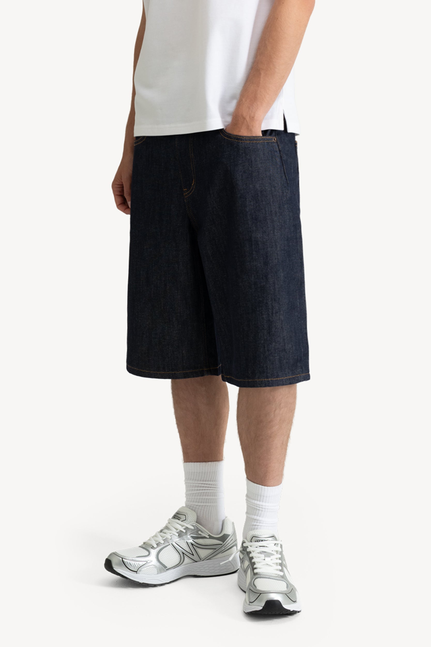 BASE JORTS RAW BLUE