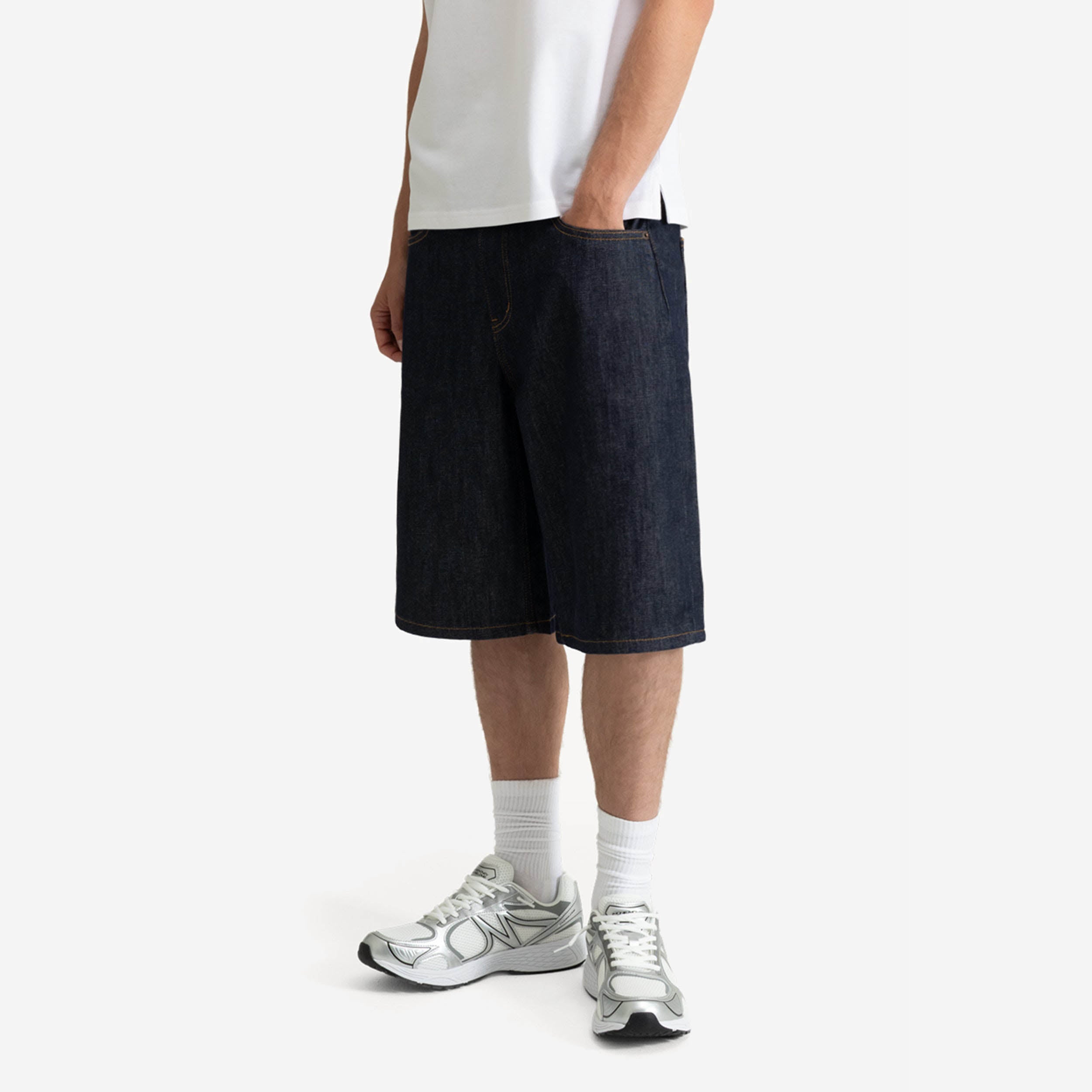 BASE JORTS RAW BLUE