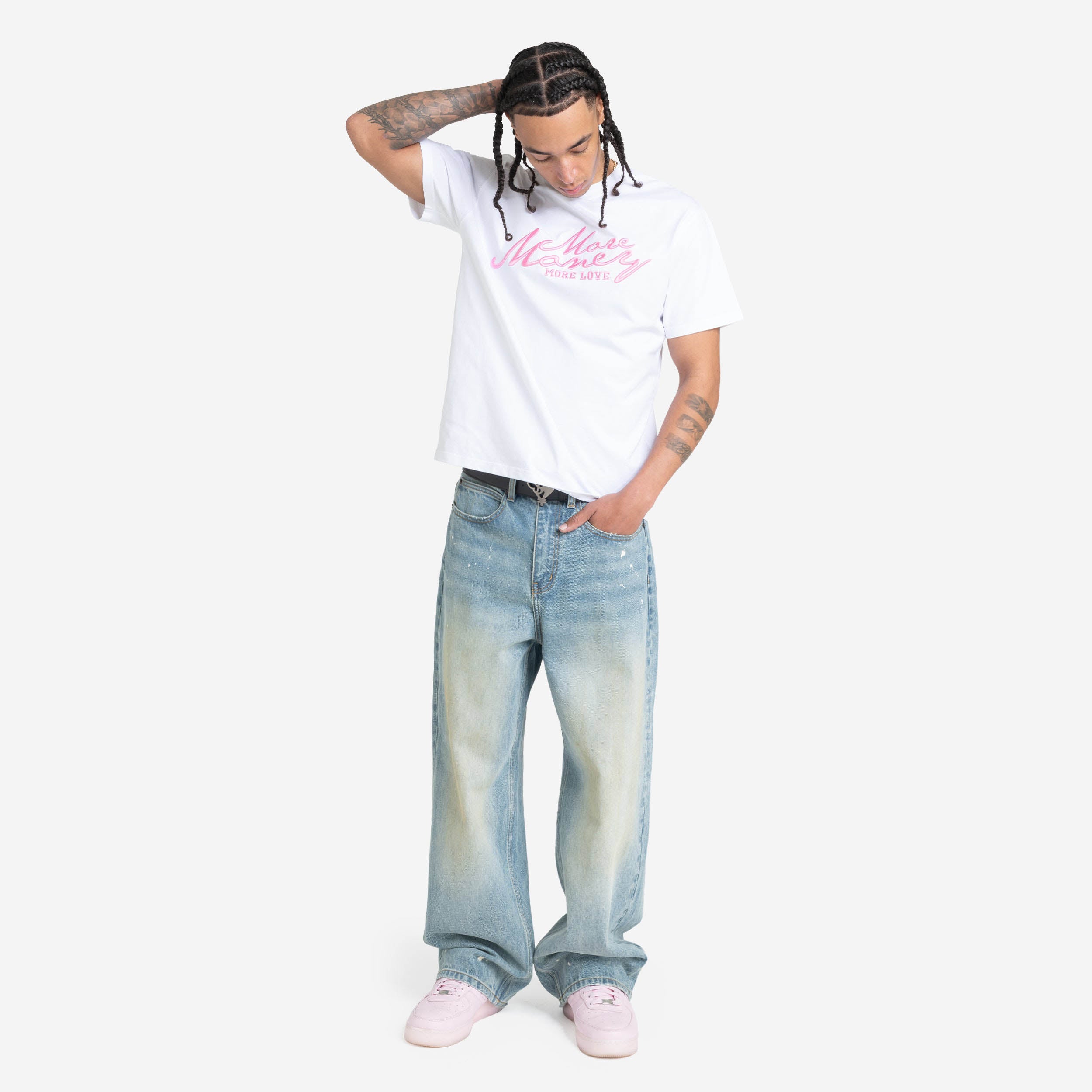 SIGNATURE TEE WHITE