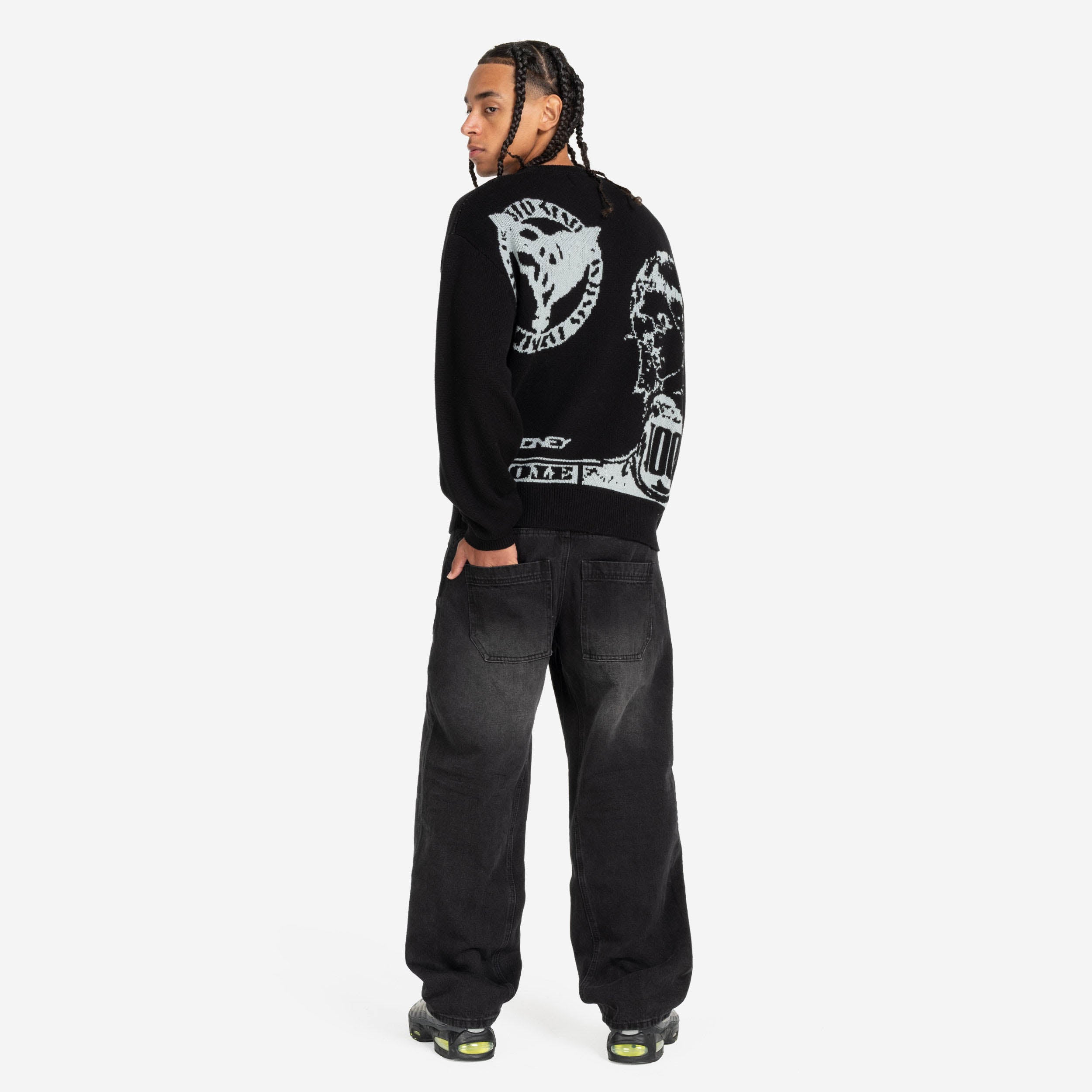 MORE BLESSINGS KNIT BLACK