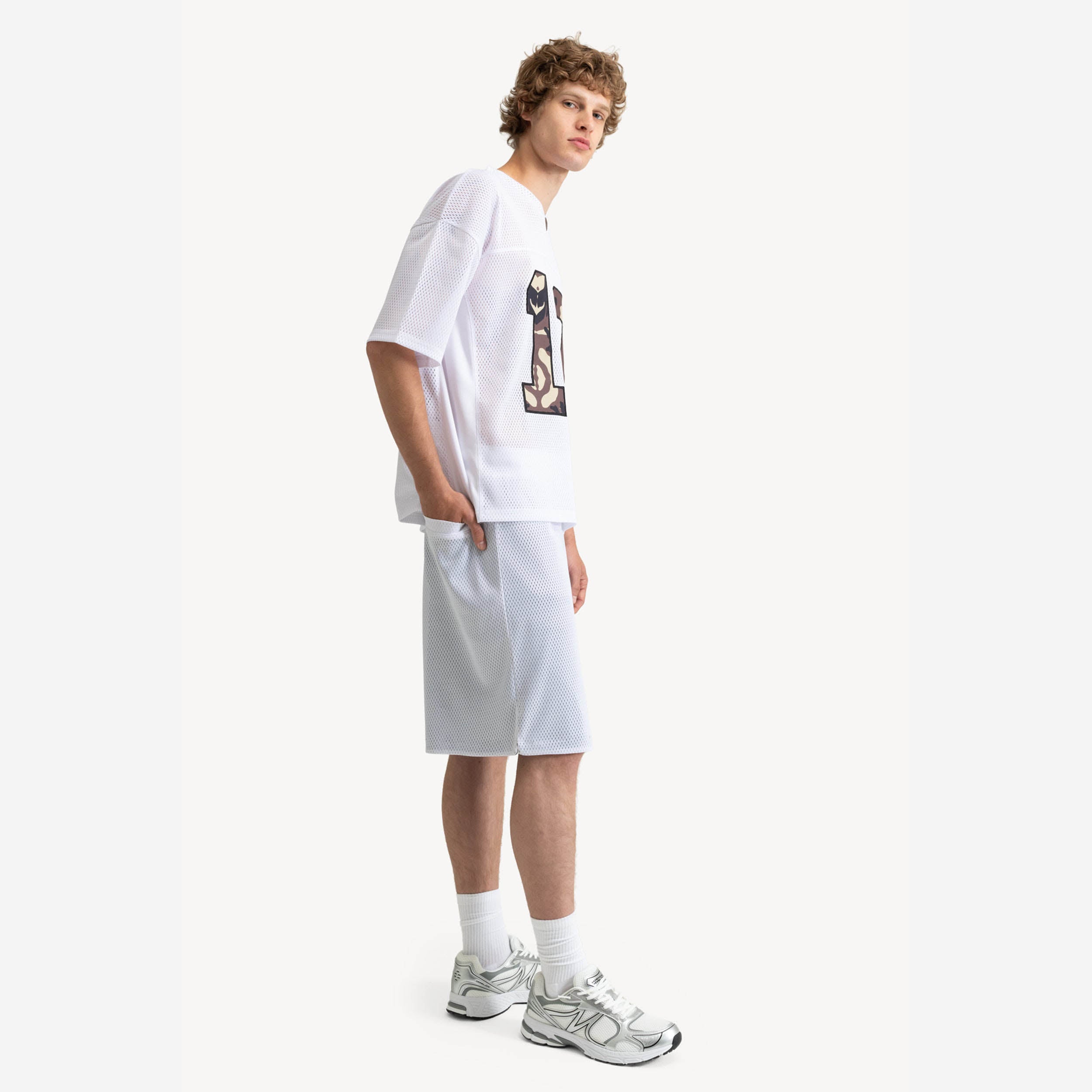TOUCHDOWN MESH JERSEY WHITE/CAMO