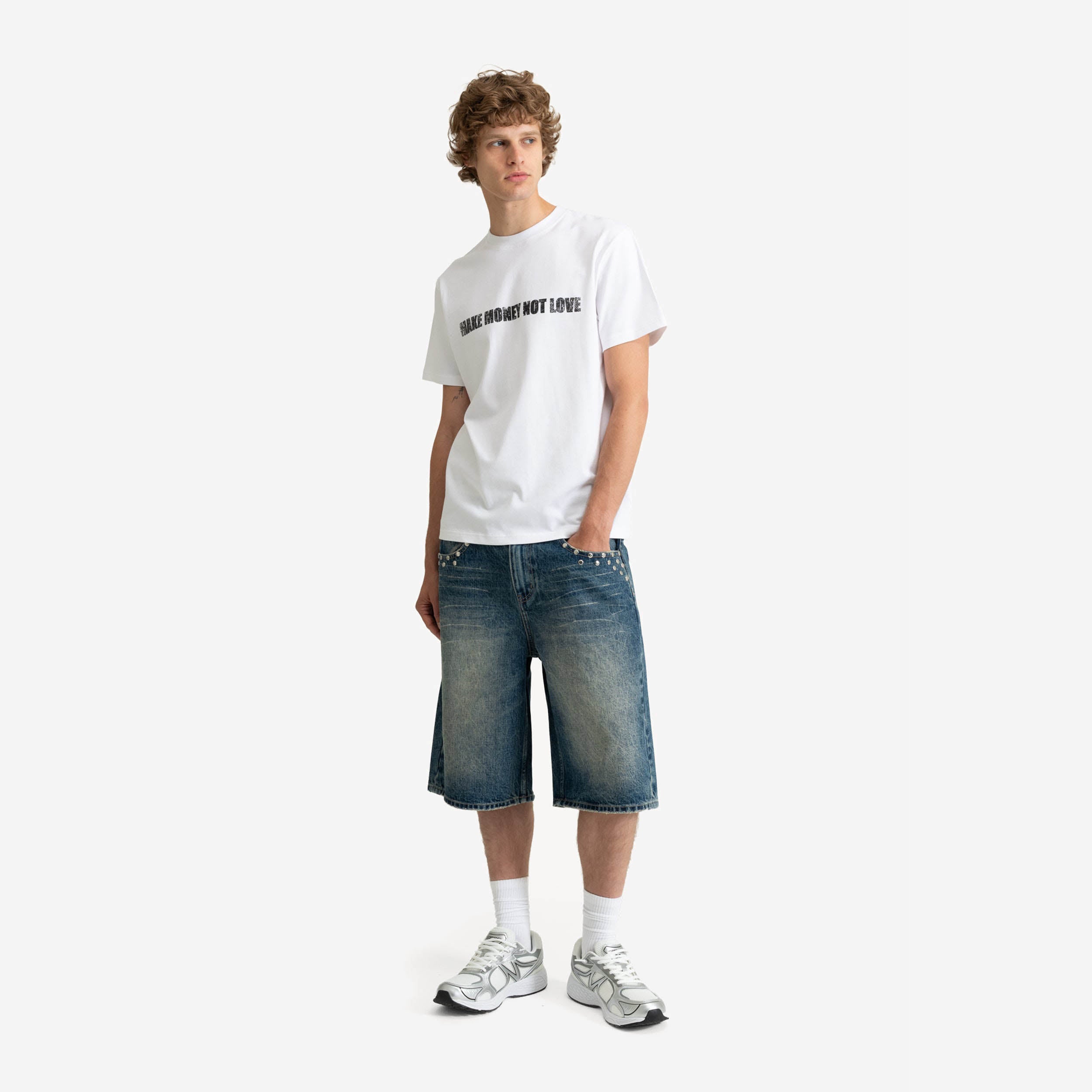 MAKE MONEY TEE WHITE