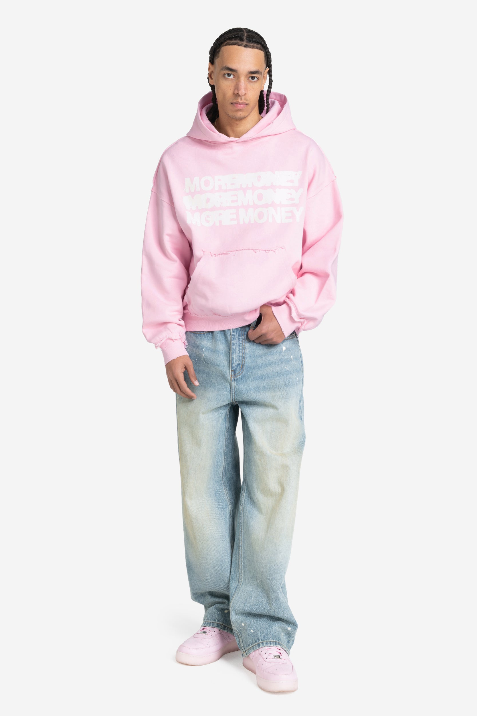 TRIOLOGY HOODIE PINK
