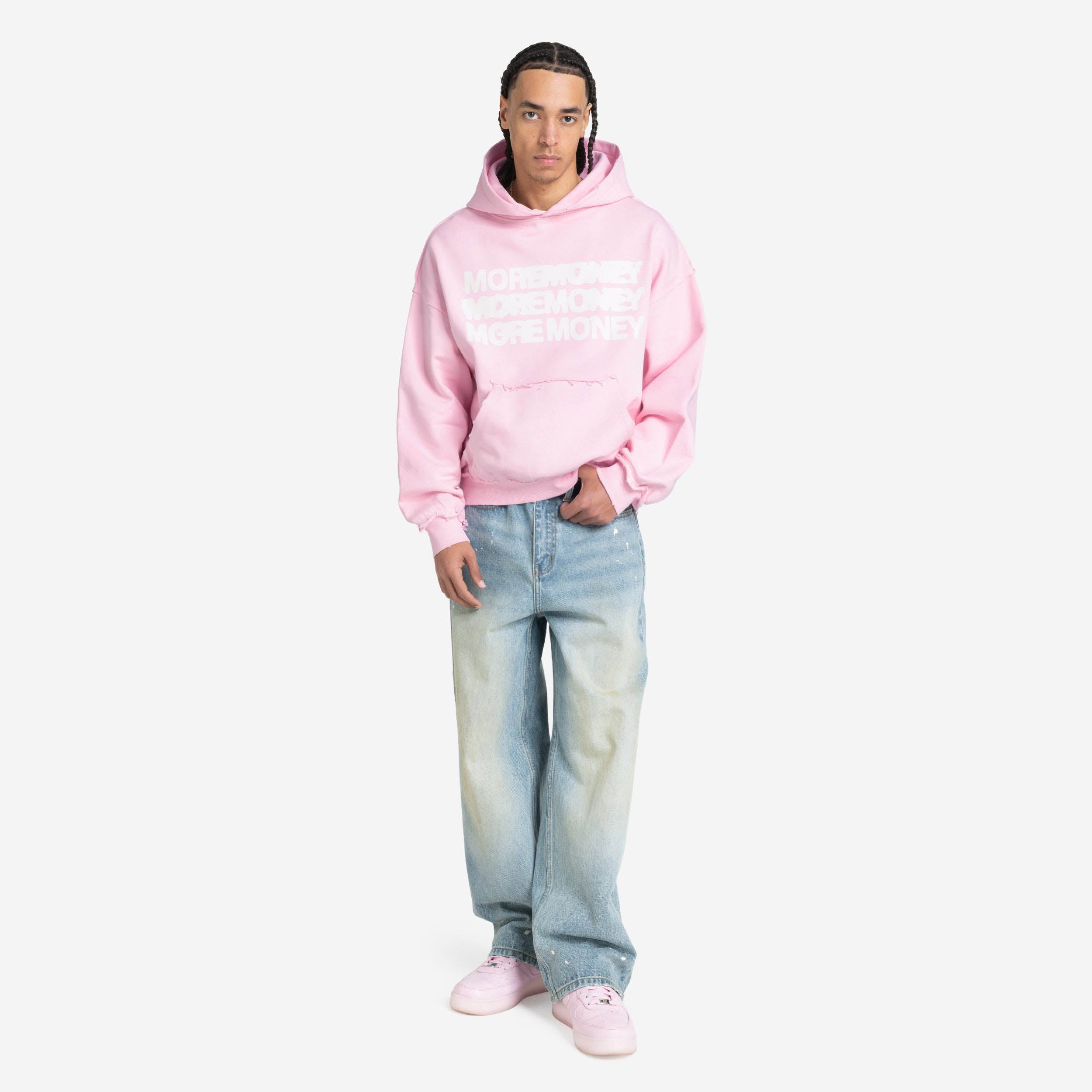 TRIOLOGY HOODIE PINK