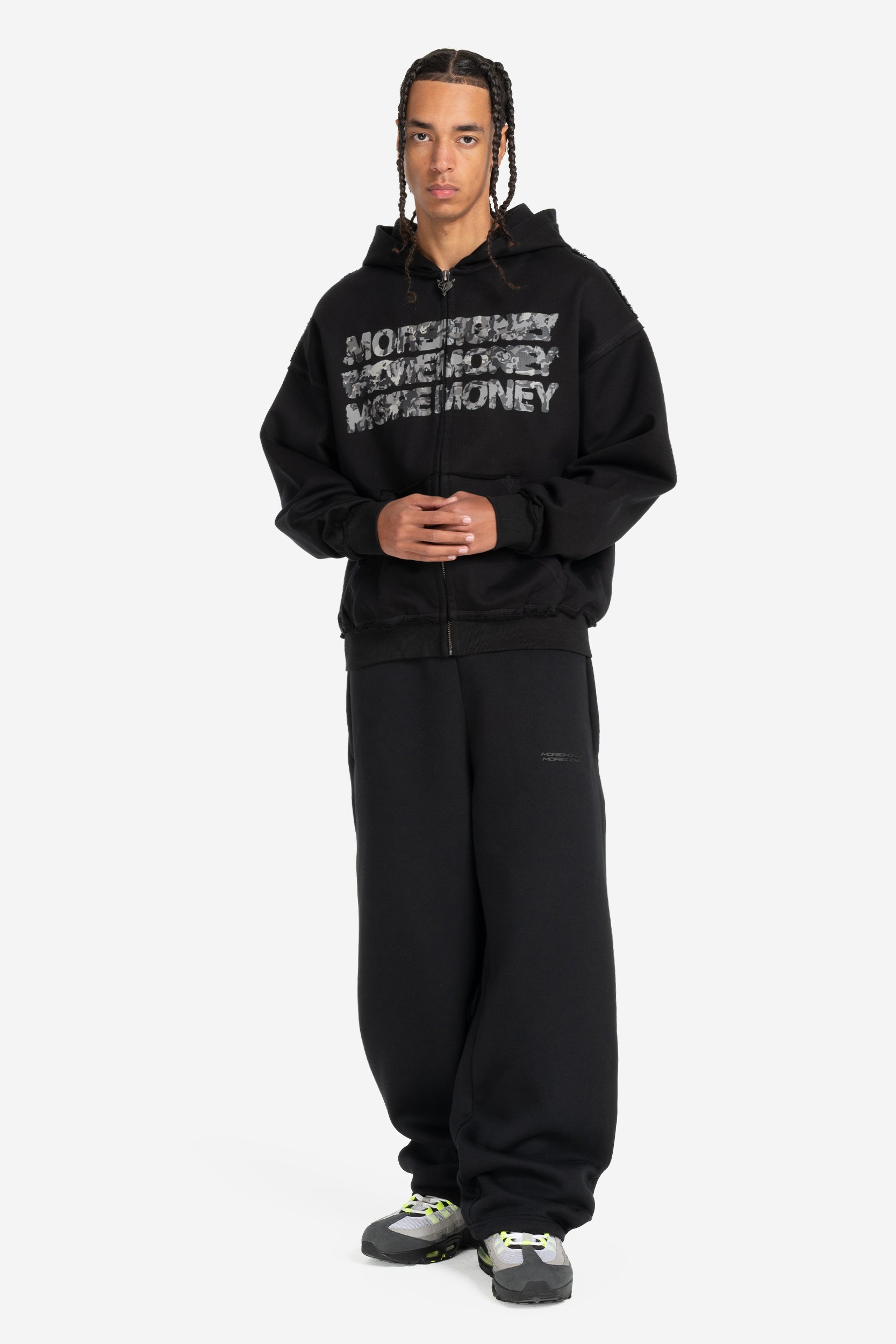 MONEY CALLING FLATLOCK ZIP BLACK