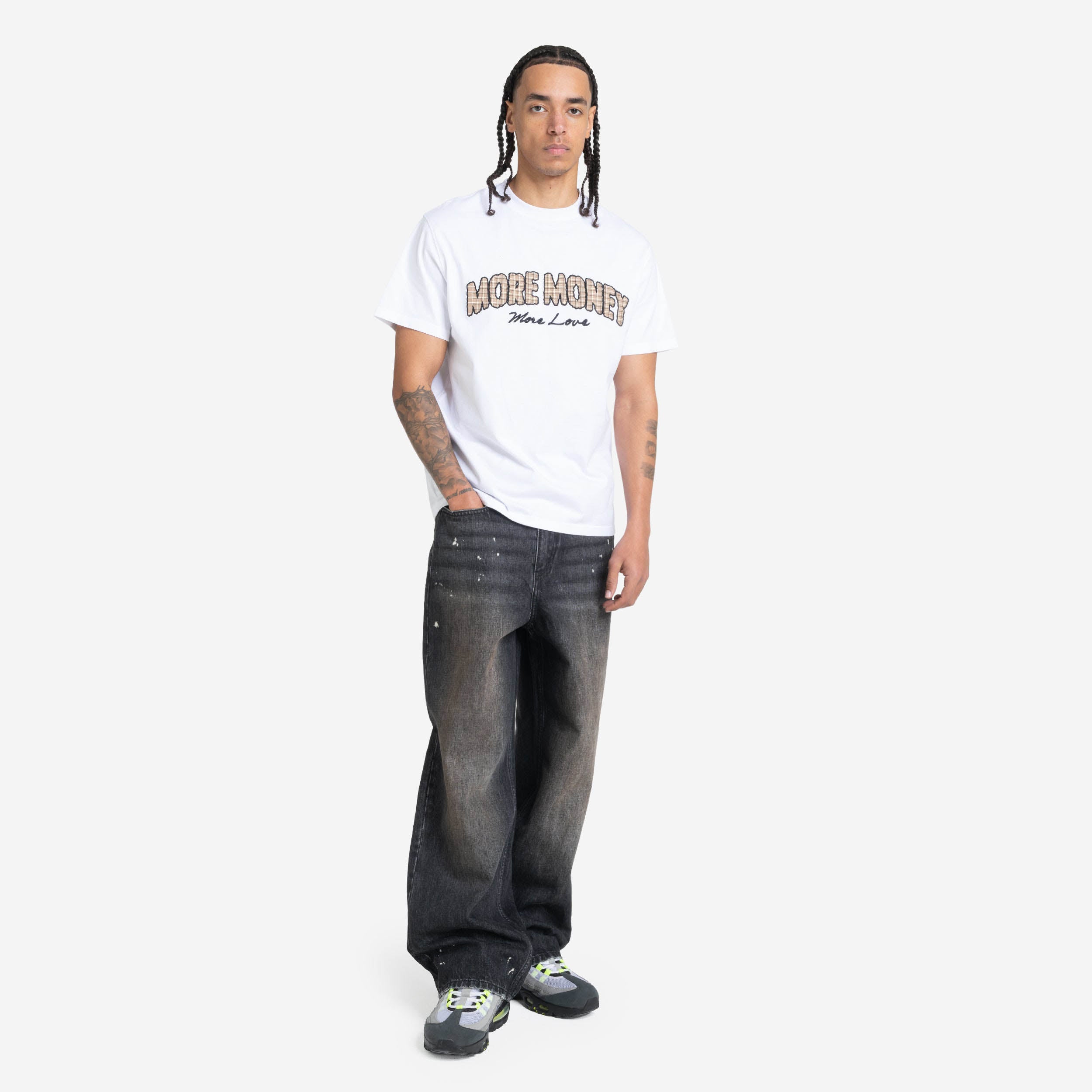 PAYCHECK TEE WHITE
