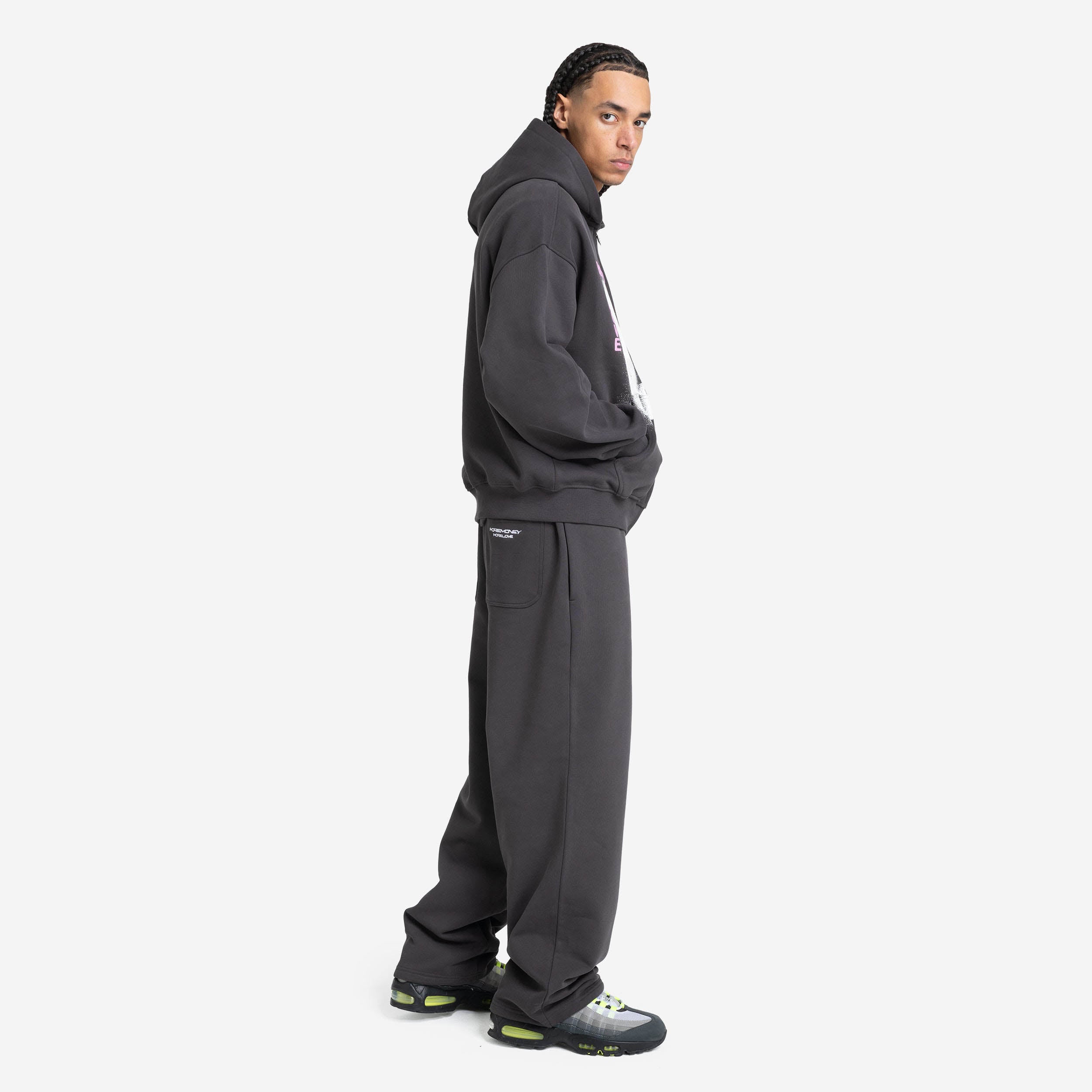 CLOUDS ZIP DARK GREY
