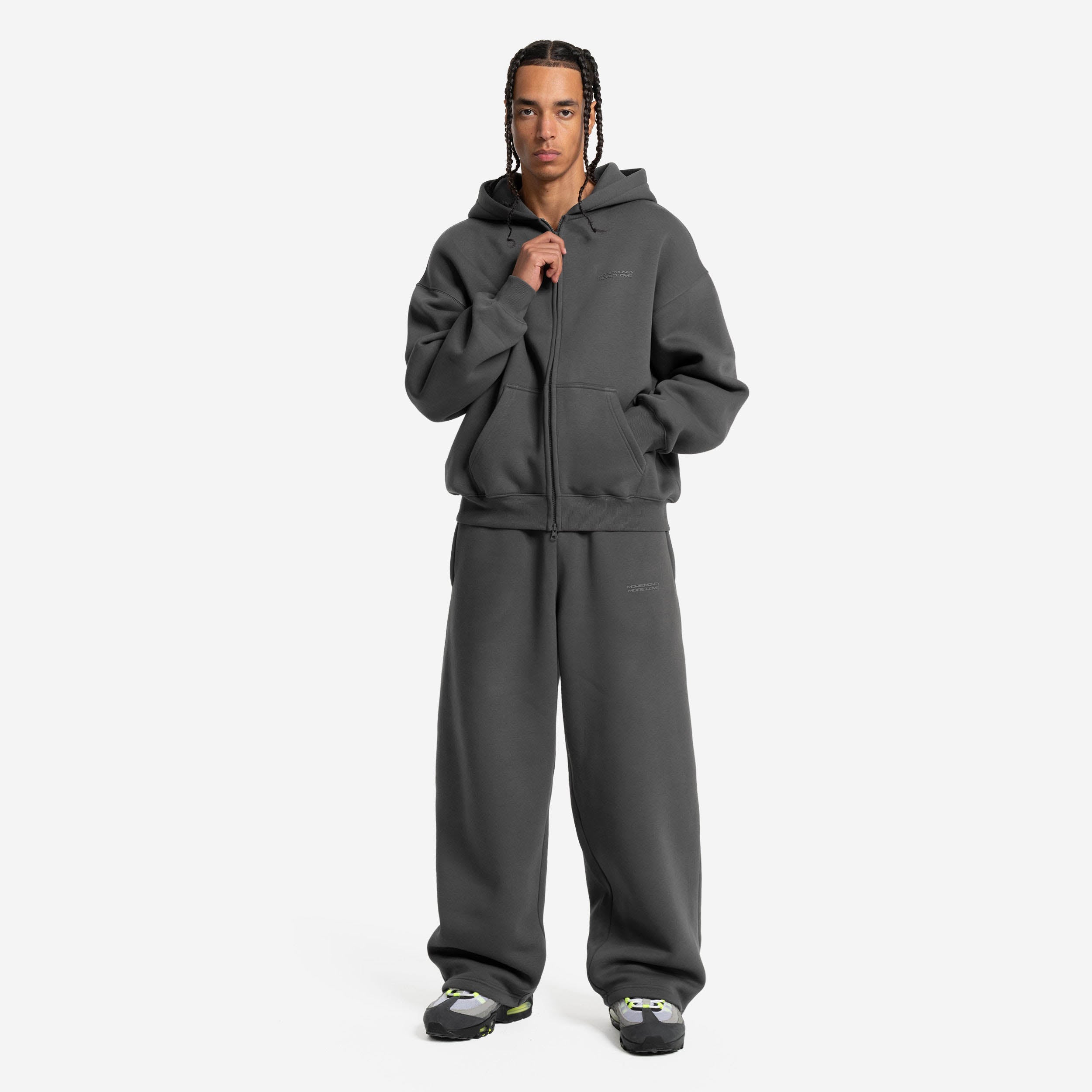 CLOUDS ZIP DARK GREY