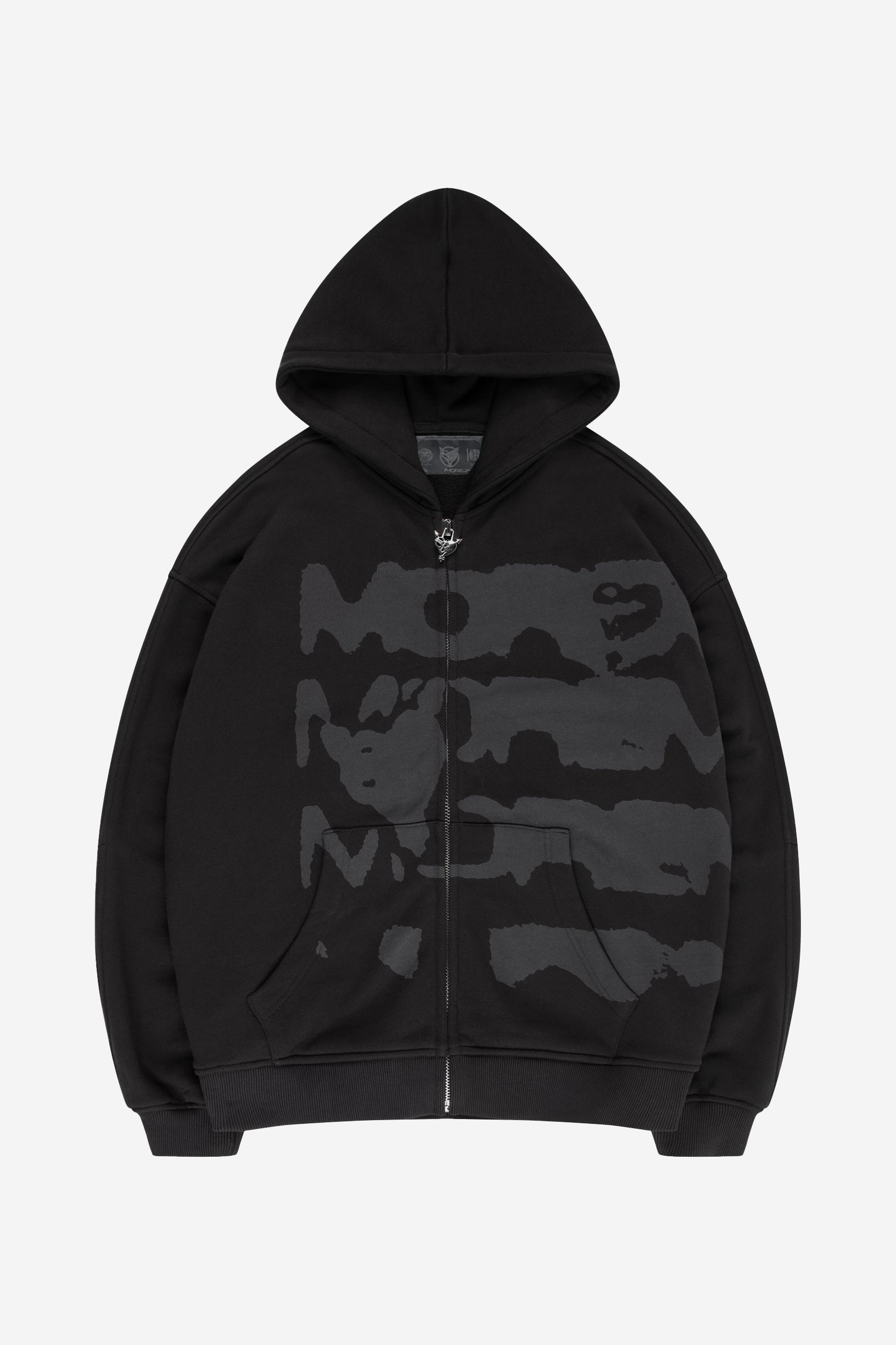 RADIANT CASH ZIP ALL BLACK + DISTINCTIVE DENIM BLACK