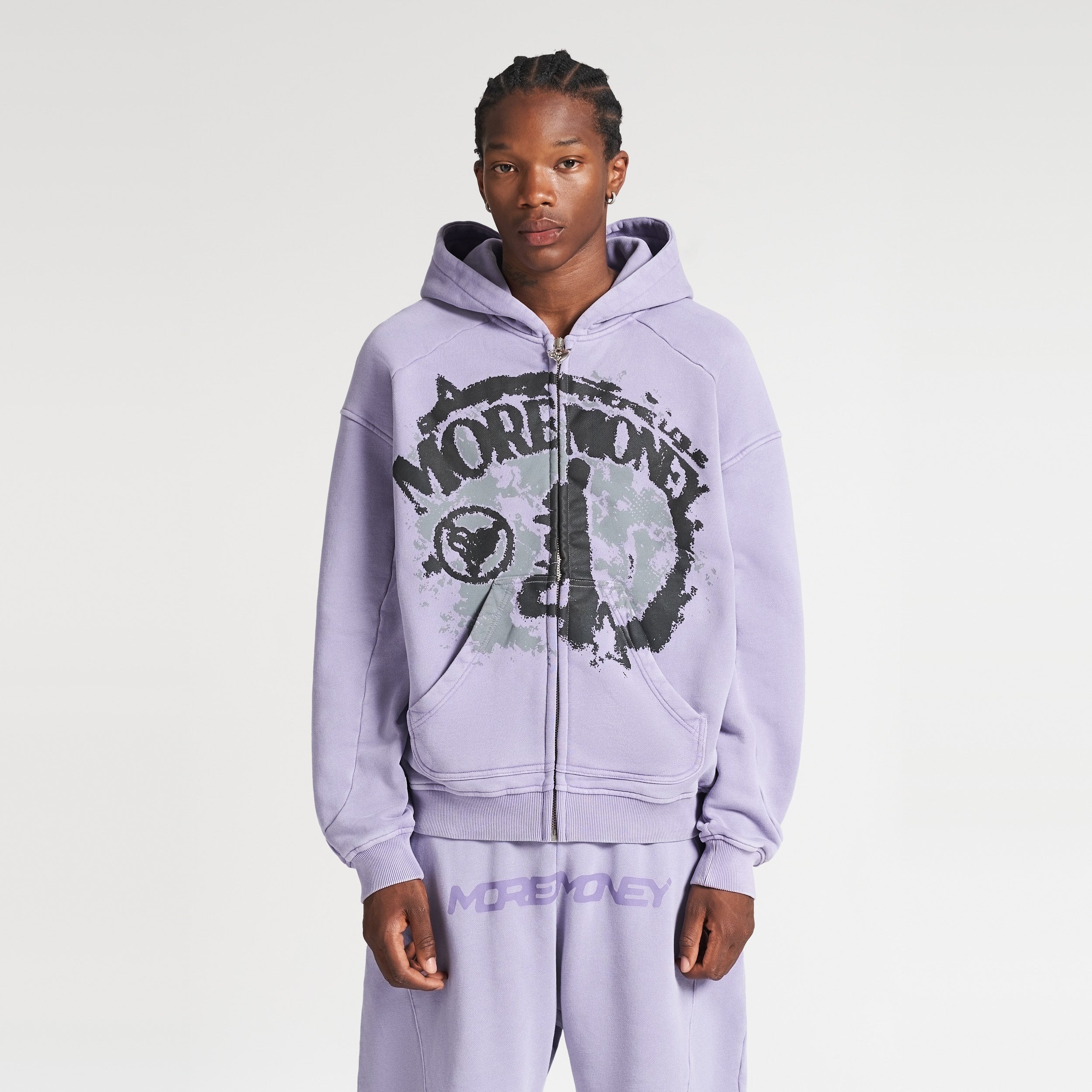 SHADOW WALK ZIP PURPLE WASHED