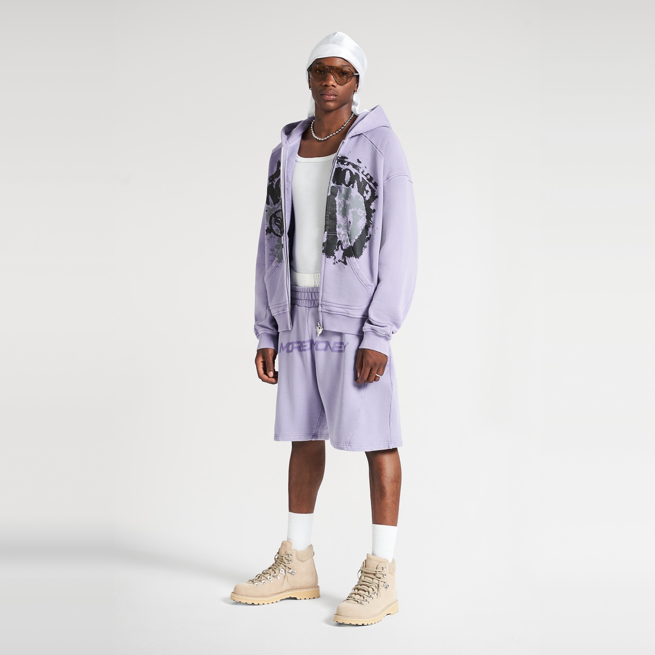 SHADOW WALK ZIP PURPLE WASHED